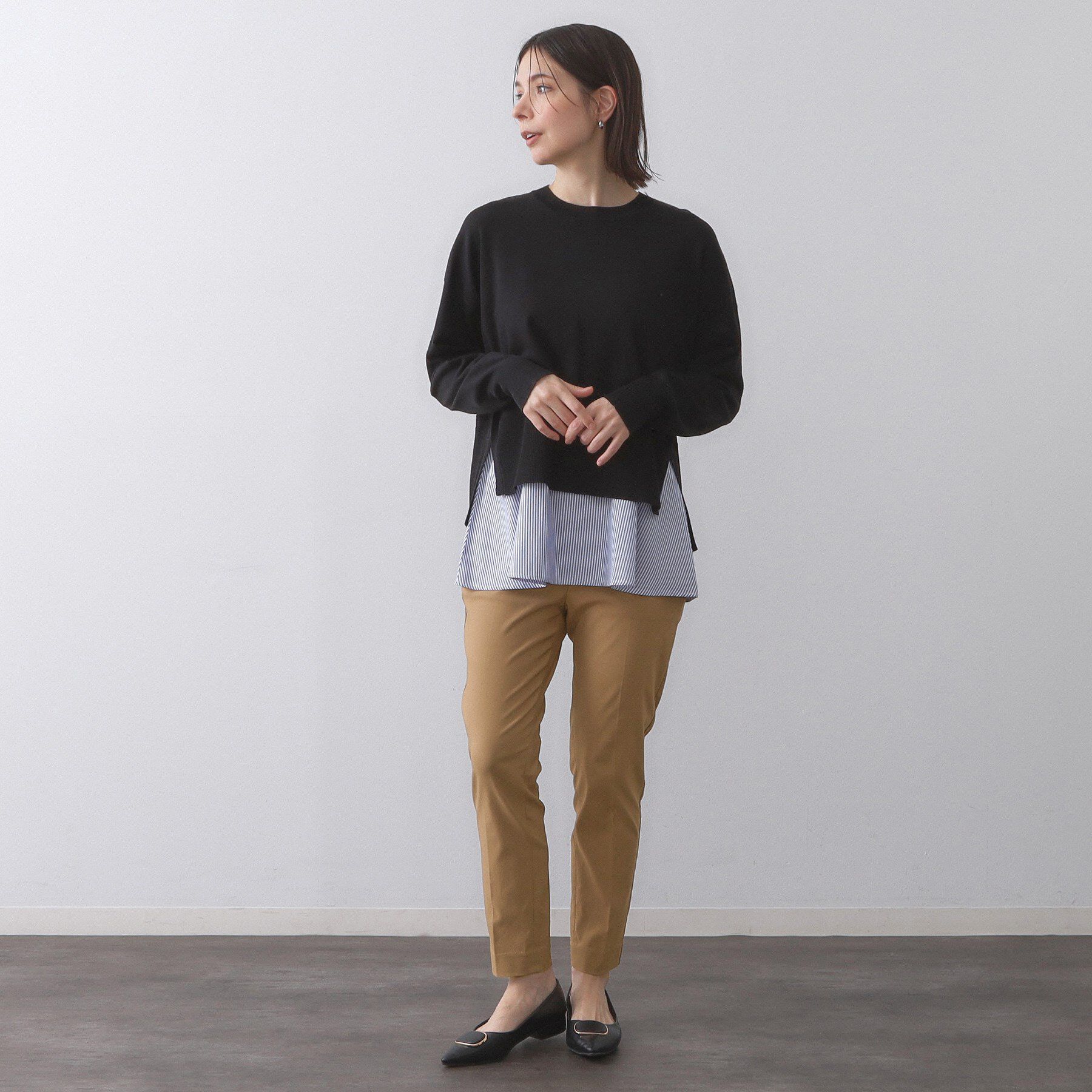 OPAQUE.CLIP「《SS-LLサイズ》ハイストレッチイージースティックパンツ【洗濯機洗い可】」|その他|