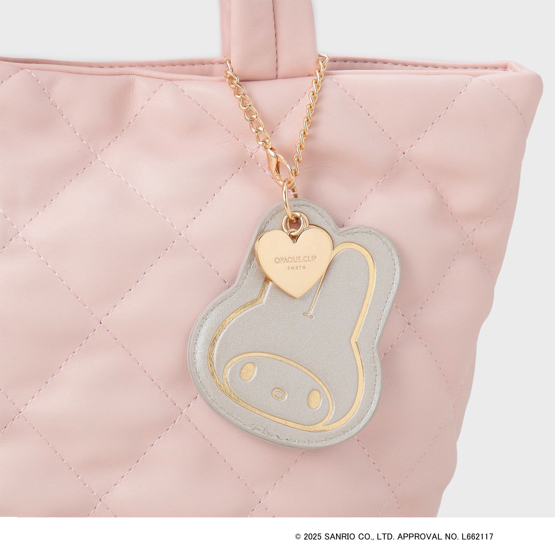 OPAQUE.CLIP「【マイメロディ】キルティングミドルトートバッグ」|トートバッグ|