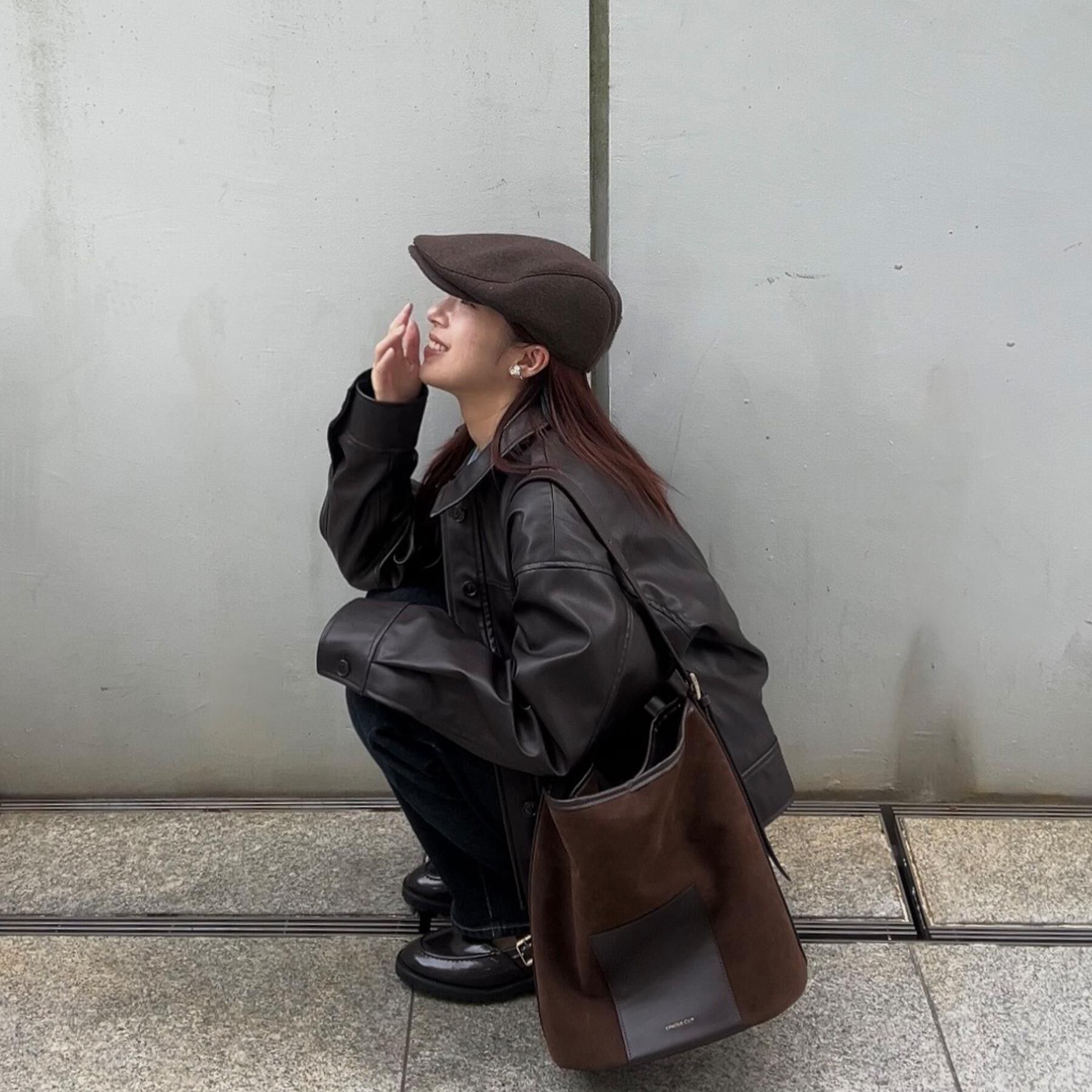 OPAQUE.CLIP「ウールライクハンチング」|その他|