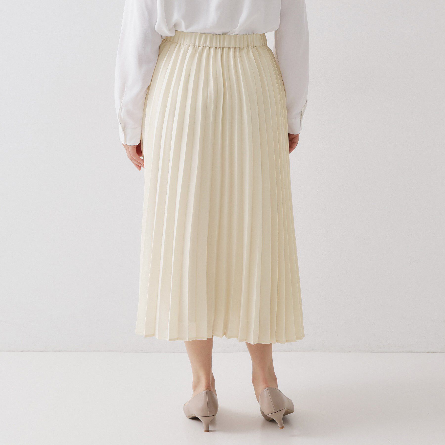 OPAQUE.CLIP「≪通勤・セレモニー対応≫プリーツスカート【洗濯機OK】」|スカート|