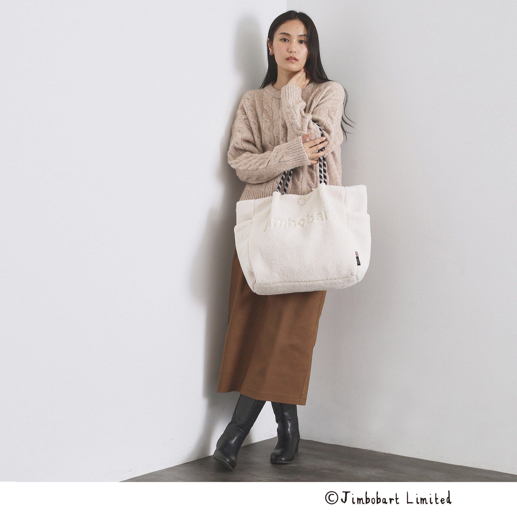 OPAQUE.CLIP「【ジムボバートコラボ】リバーシブルBIGトートバッグ」|トートバッグ|