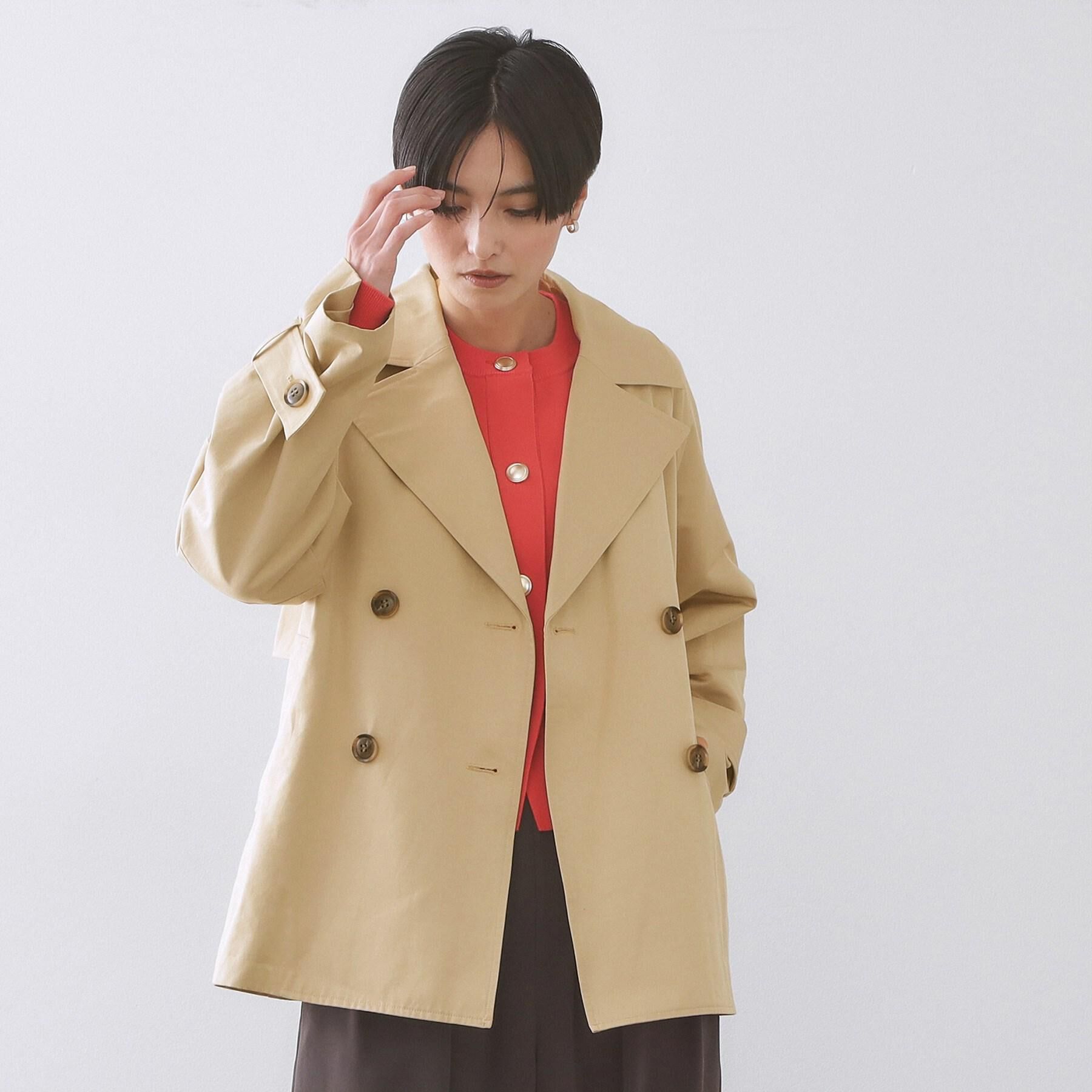 OPAQUE.CLIP「ミドルトレンチコート【洗濯機OK】」|トレンチコート|