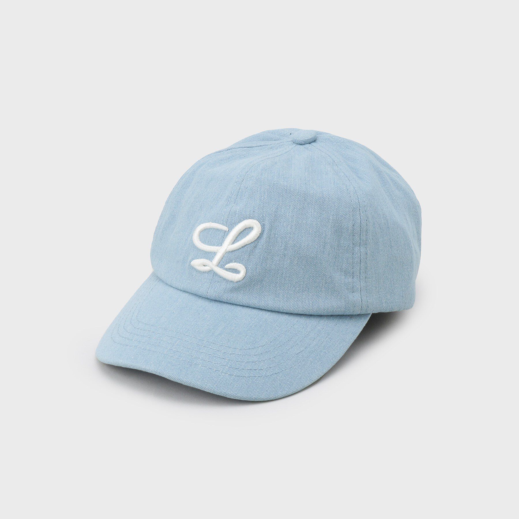 OPAQUE.CLIP「ロゴデニムキャップ」|キャップ・キャスケット|ブルー(092)