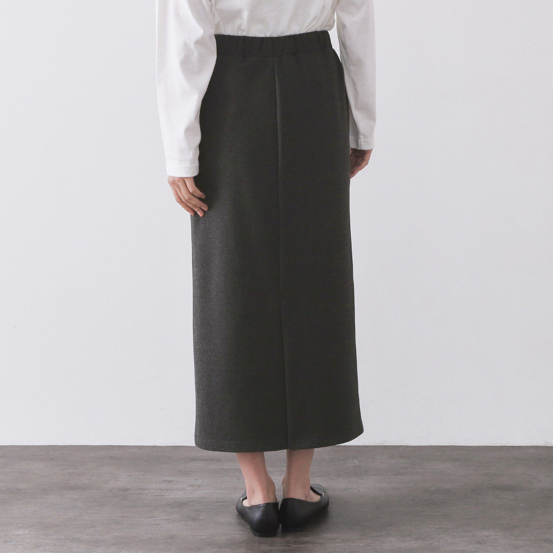 OPAQUE.CLIP「イージーナロースカート/セットアップ対応【洗濯機OK】」|スカート|