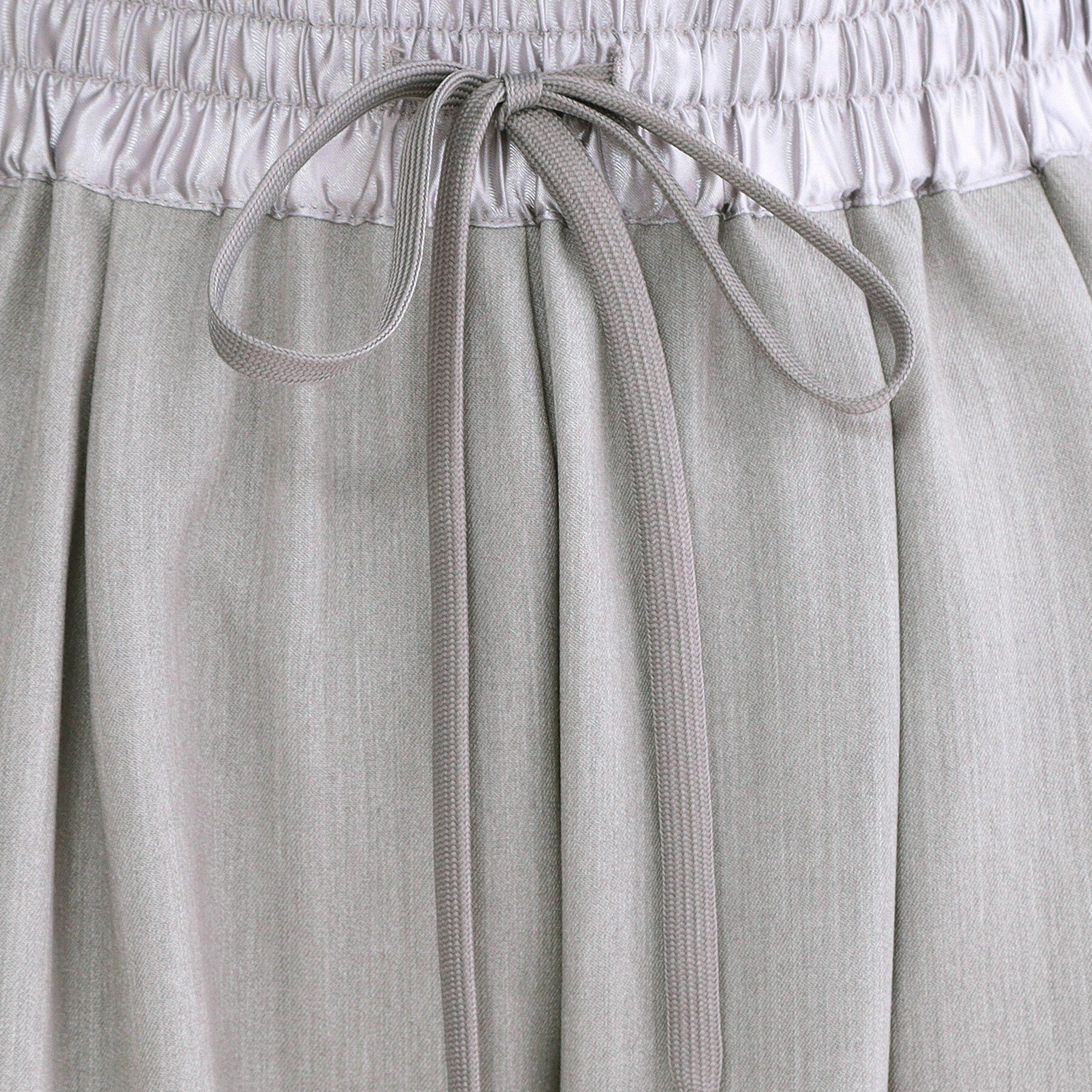 OPAQUE.CLIP「ウエストサテンイージータックワイドパンツ【洗濯機OK】」|その他|