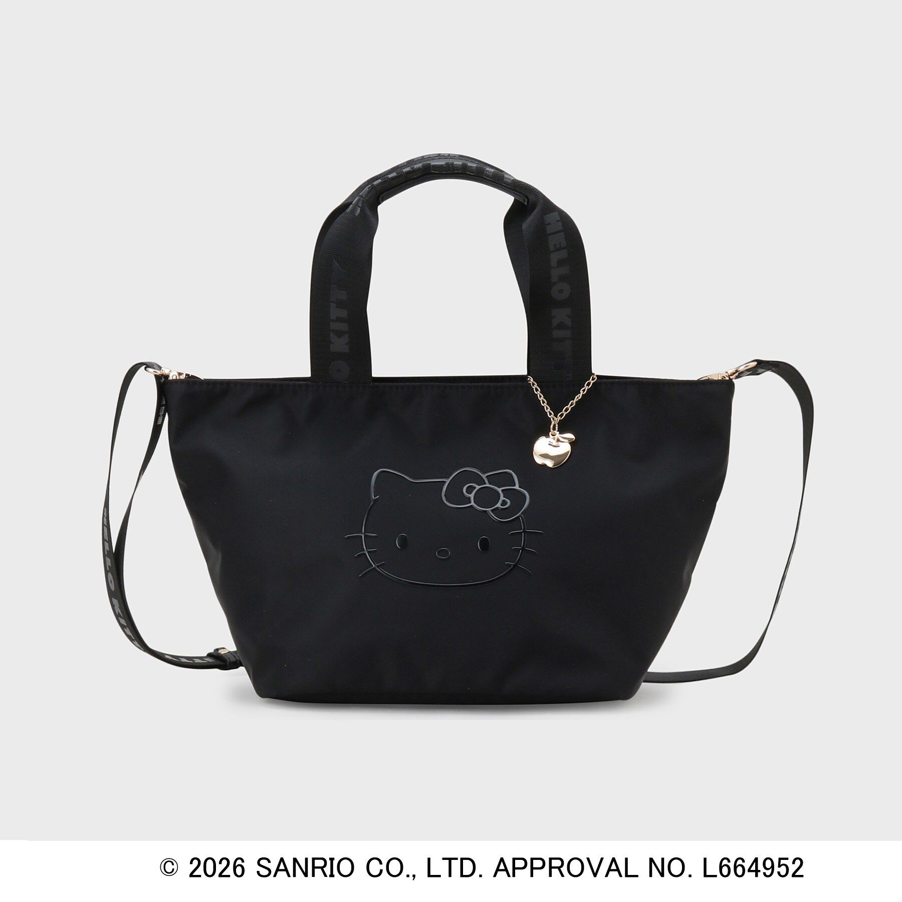 OPAQUE.CLIP「◆【ハローキティ】2WAY立体フェイスプリントミドルバッグ」|ハンドバッグ|