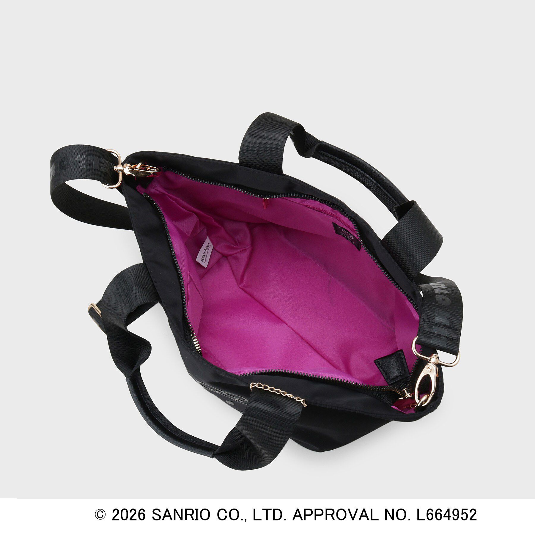 OPAQUE.CLIP「◆【ハローキティ】2WAY立体フェイスプリントミドルバッグ」|ハンドバッグ|