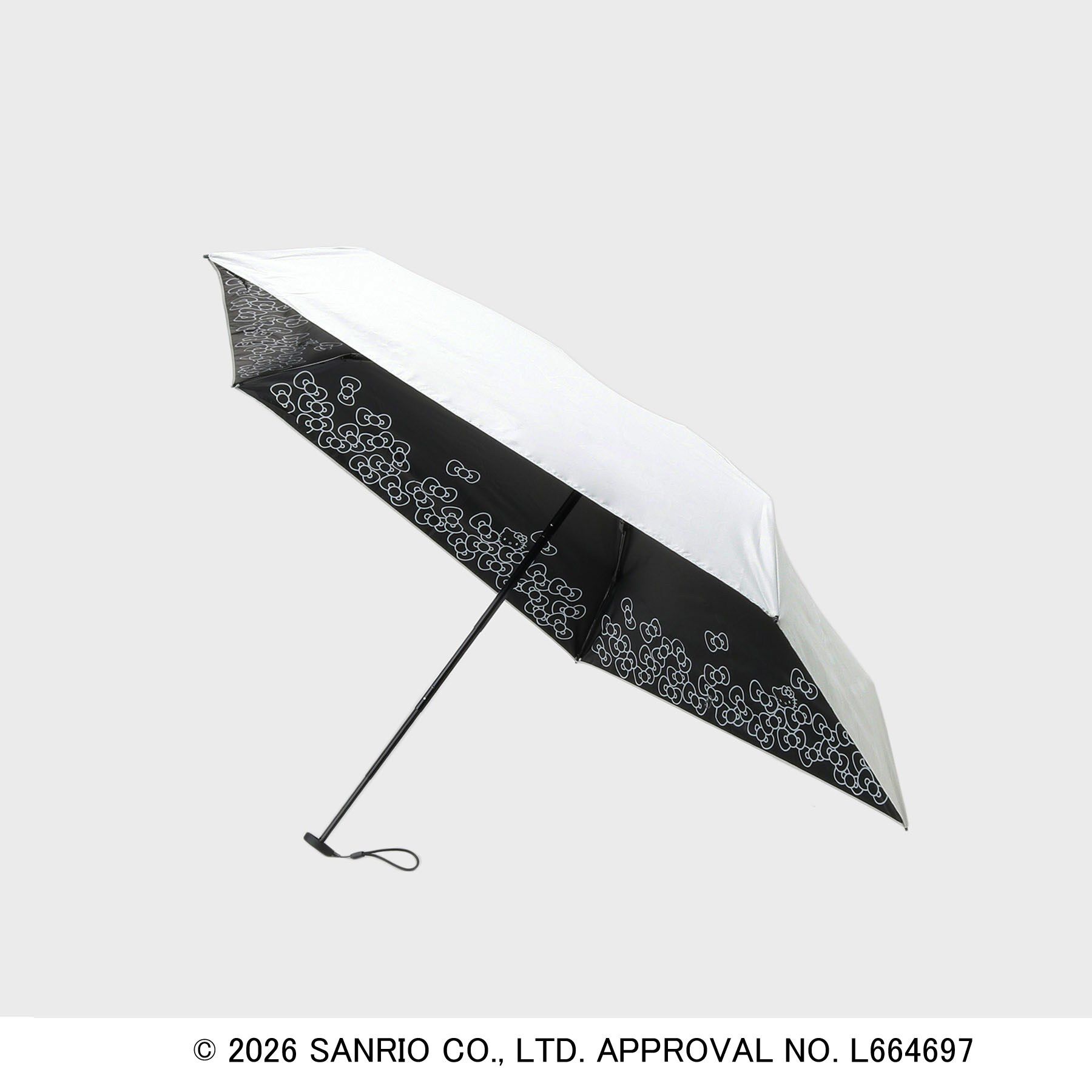 OPAQUE.CLIP「◆【ハローキティ】晴雨兼用裏側プリント折りたたみ傘」|傘|アイボリー(004)
