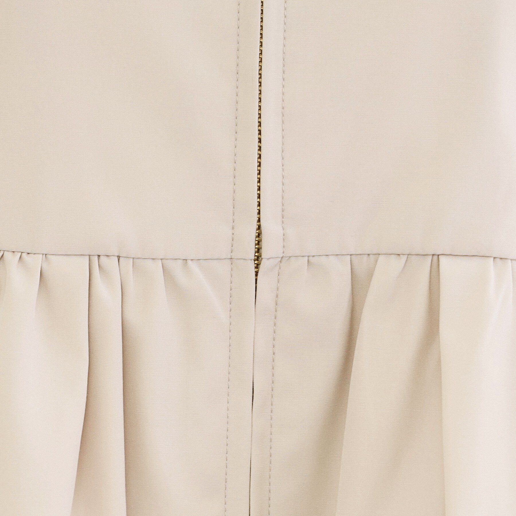 OPAQUE.CLIP「撥水ノーカラーペプラムブルゾン【洗濯機OK/抗ピル】」|ブルゾン・スタジャン|