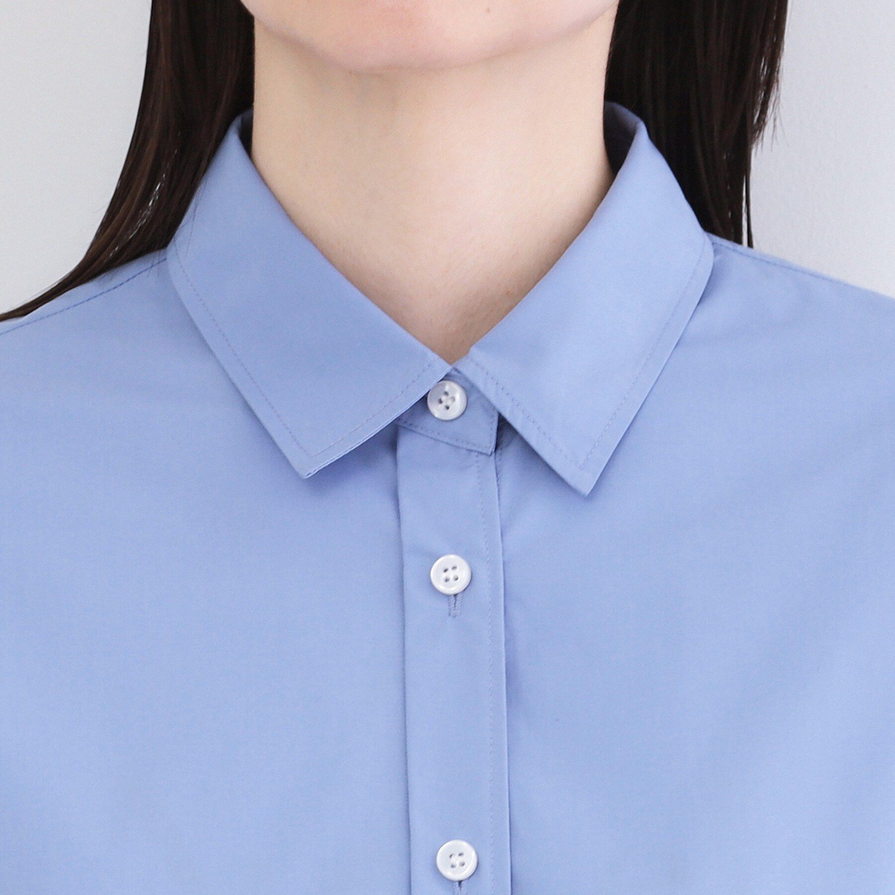 OPAQUE.CLIP「2WAY変形スリーブシャツ【洗濯機OK】」|シャツ・ブラウス|