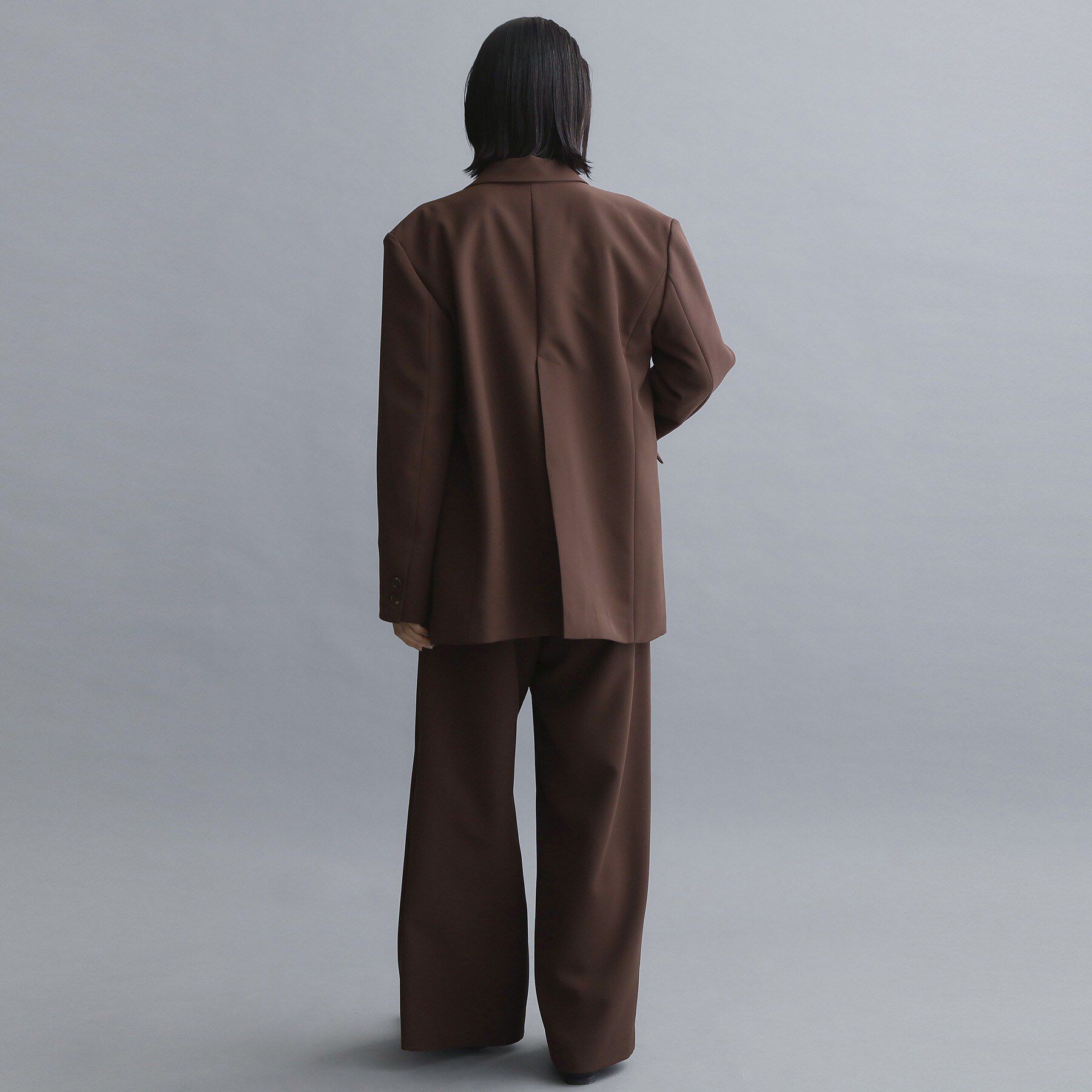 OPAQUE.CLIP「【es】ダブルブレストテーラードジャケット/セットアップ対応可【洗える】」|テーラードジャケット|