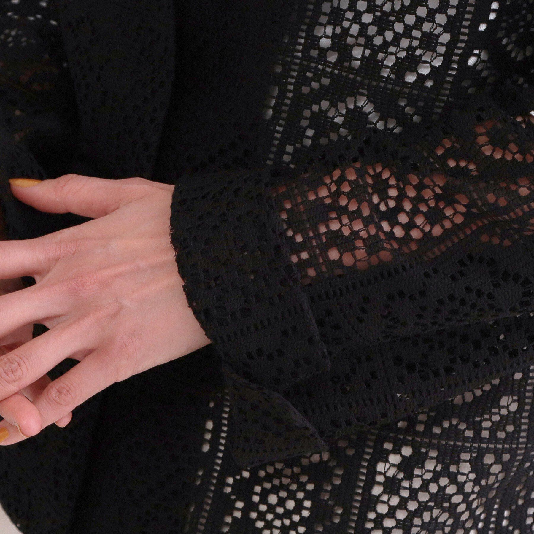 OPAQUE.CLIP「レーステーラードジャケット【洗濯機OK】」|テーラードジャケット|