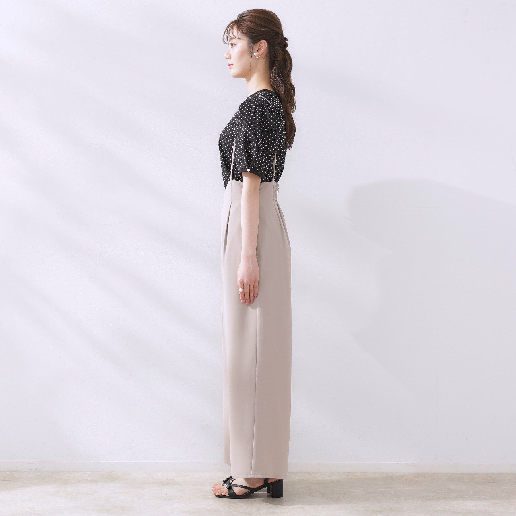 Couture broach「【マシンウォッシャブル・きれいめ】キャミロンパース」|その他|