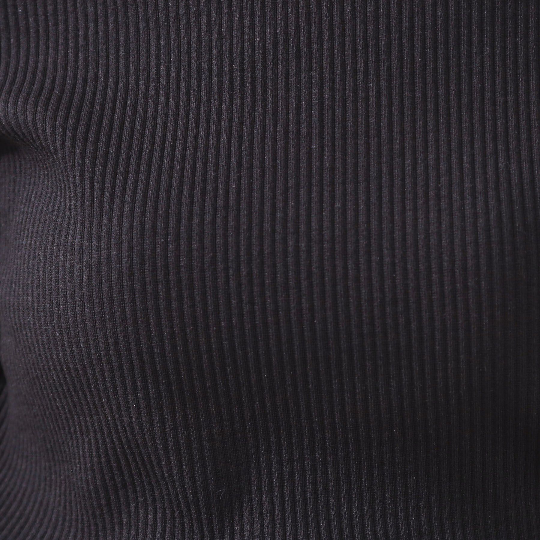 Couture broach「【マシンウォッシャブル・アンチピリング・二の腕カバー】ハートネックテレコ5分袖プルオーバー」|Tシャツ・カットソー|