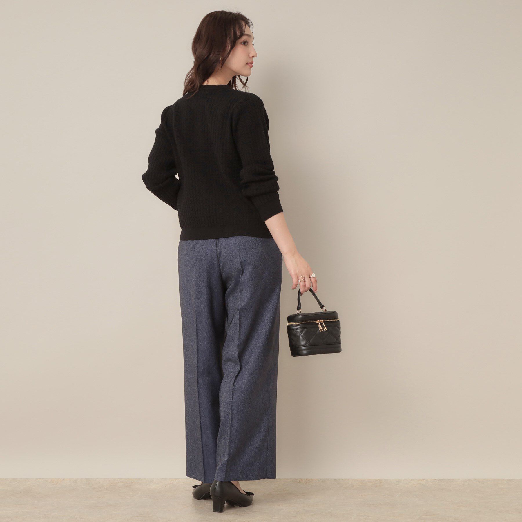 Couture broach「【大人可愛い・きれいめ・通勤】ケーブルカーディガン」|カーディガン|