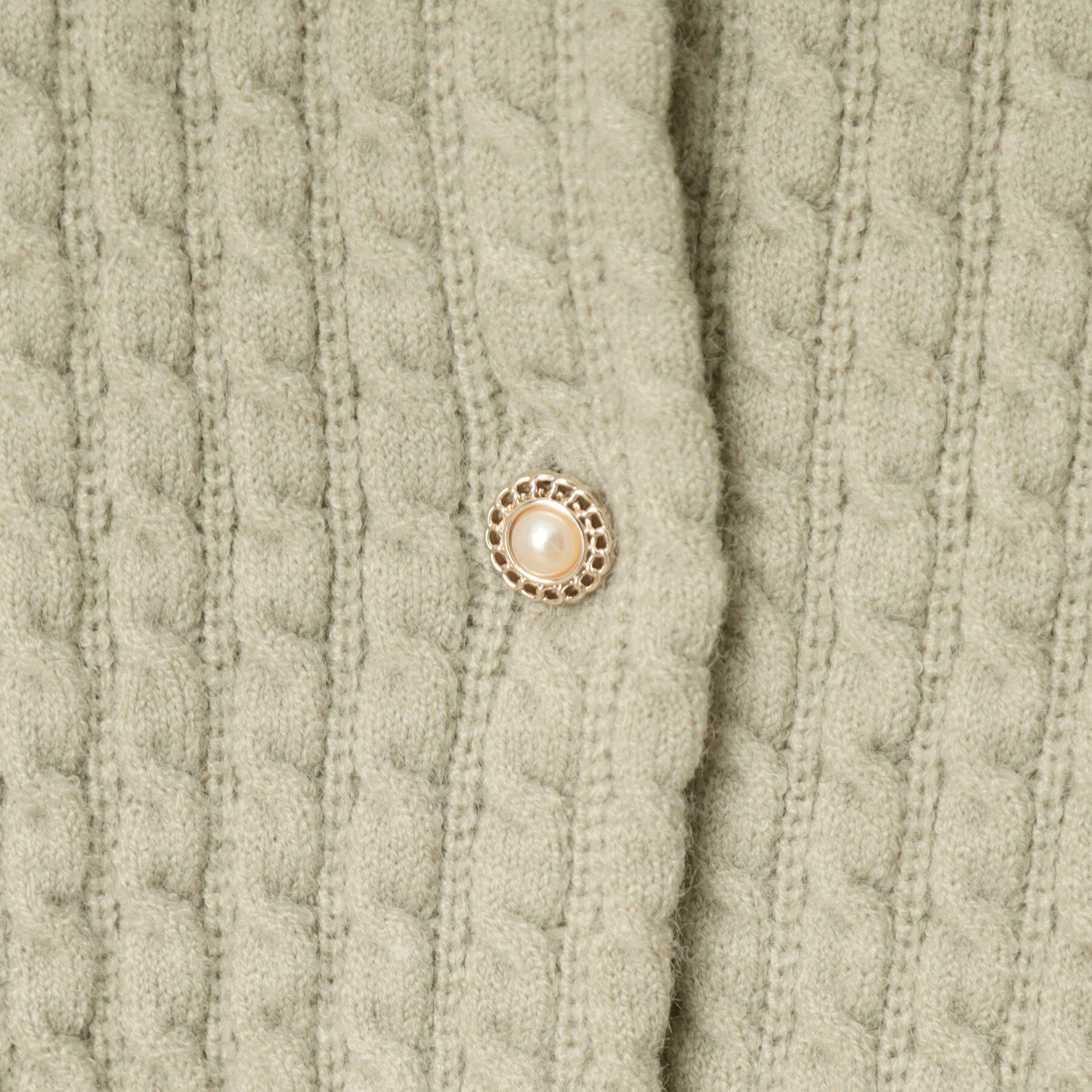 Couture broach「【大人可愛い・きれいめ・通勤】ケーブルカーディガン」|カーディガン|