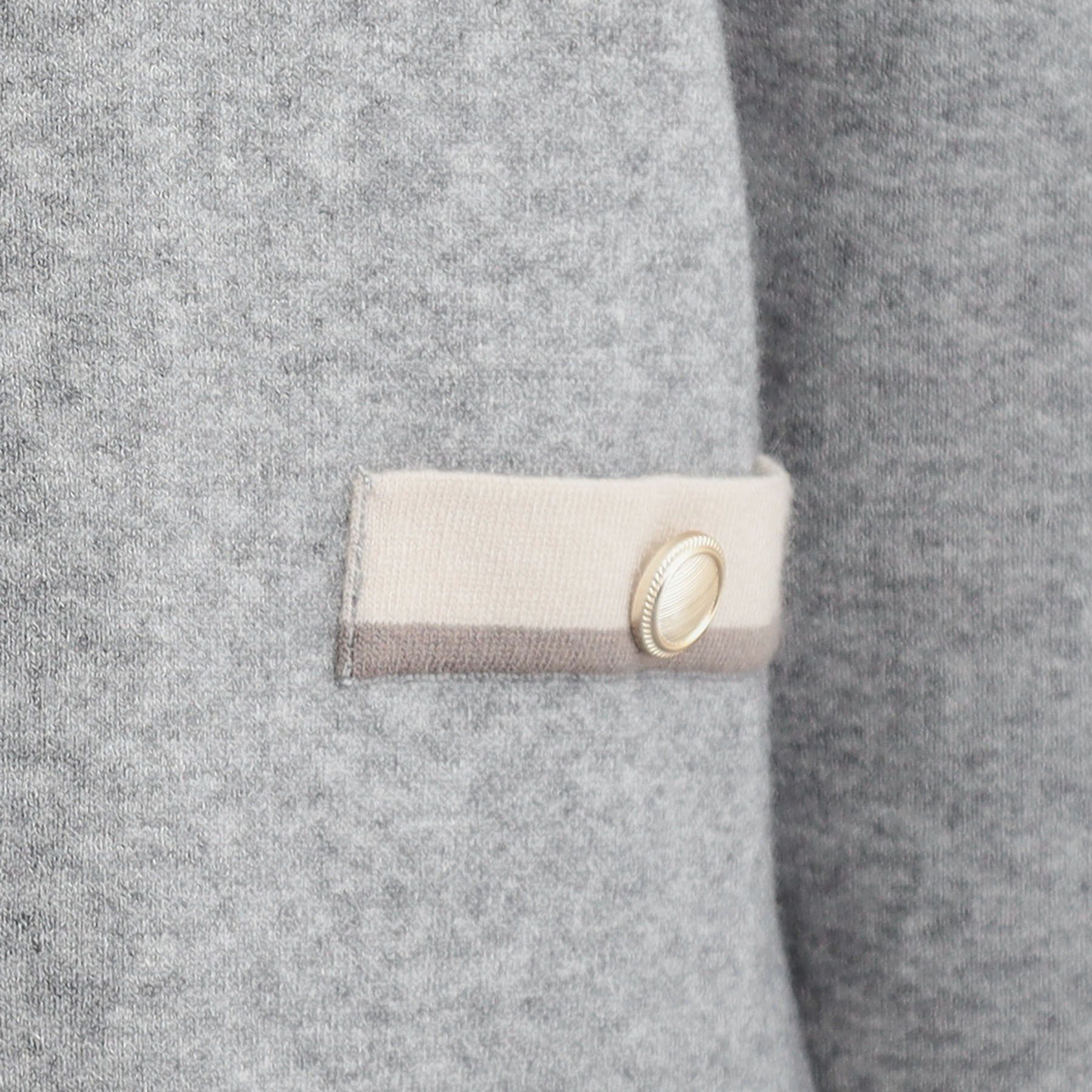 Couture broach「【通勤・大人上品】ムースタッチジャカード 配色スカラカーディ」|カーディガン|