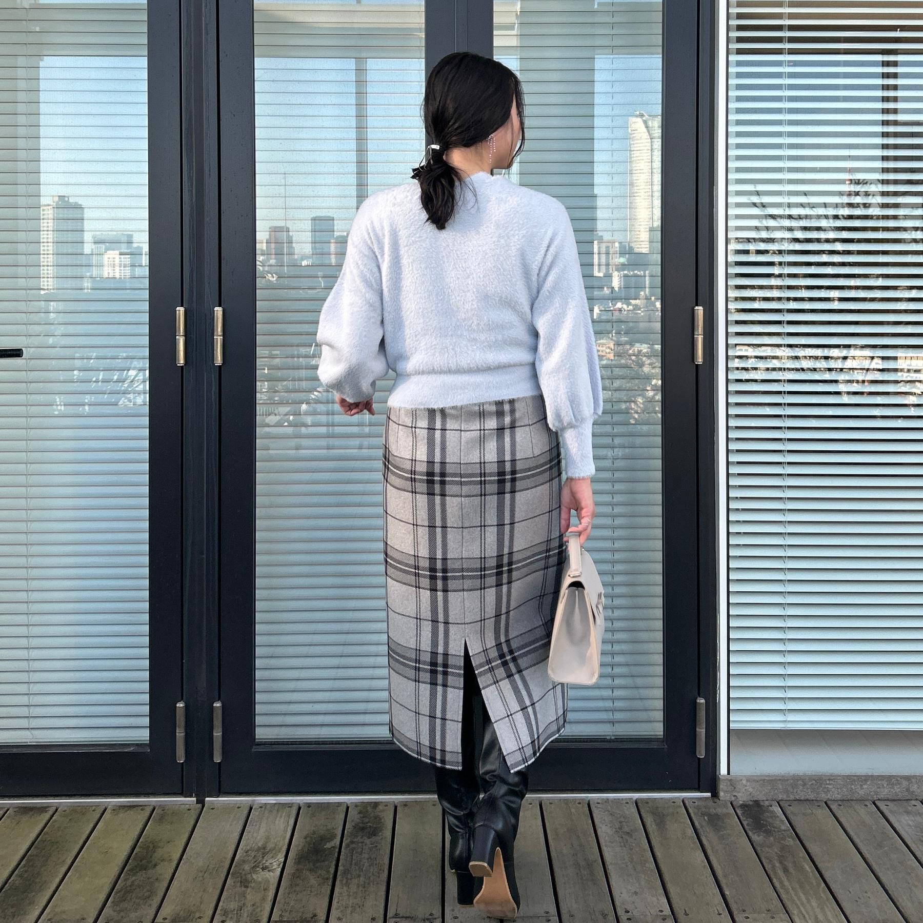 Couture broach「【前後2WAY】Springフェザーカーデトップス」|カーディガン|