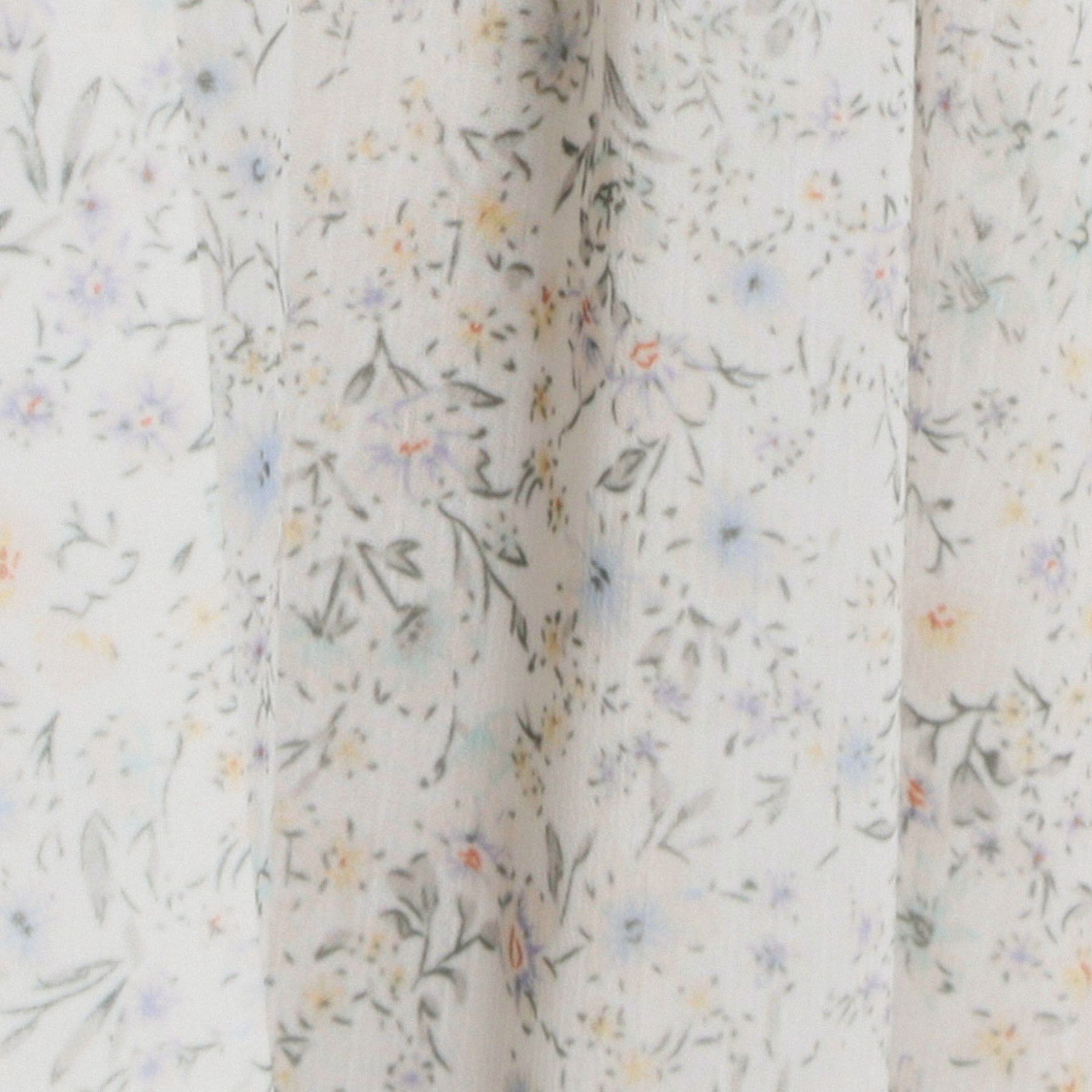 Couture broach「【洗える・着映え】楊柳小花シャーリングワンピース」|ワンピース|