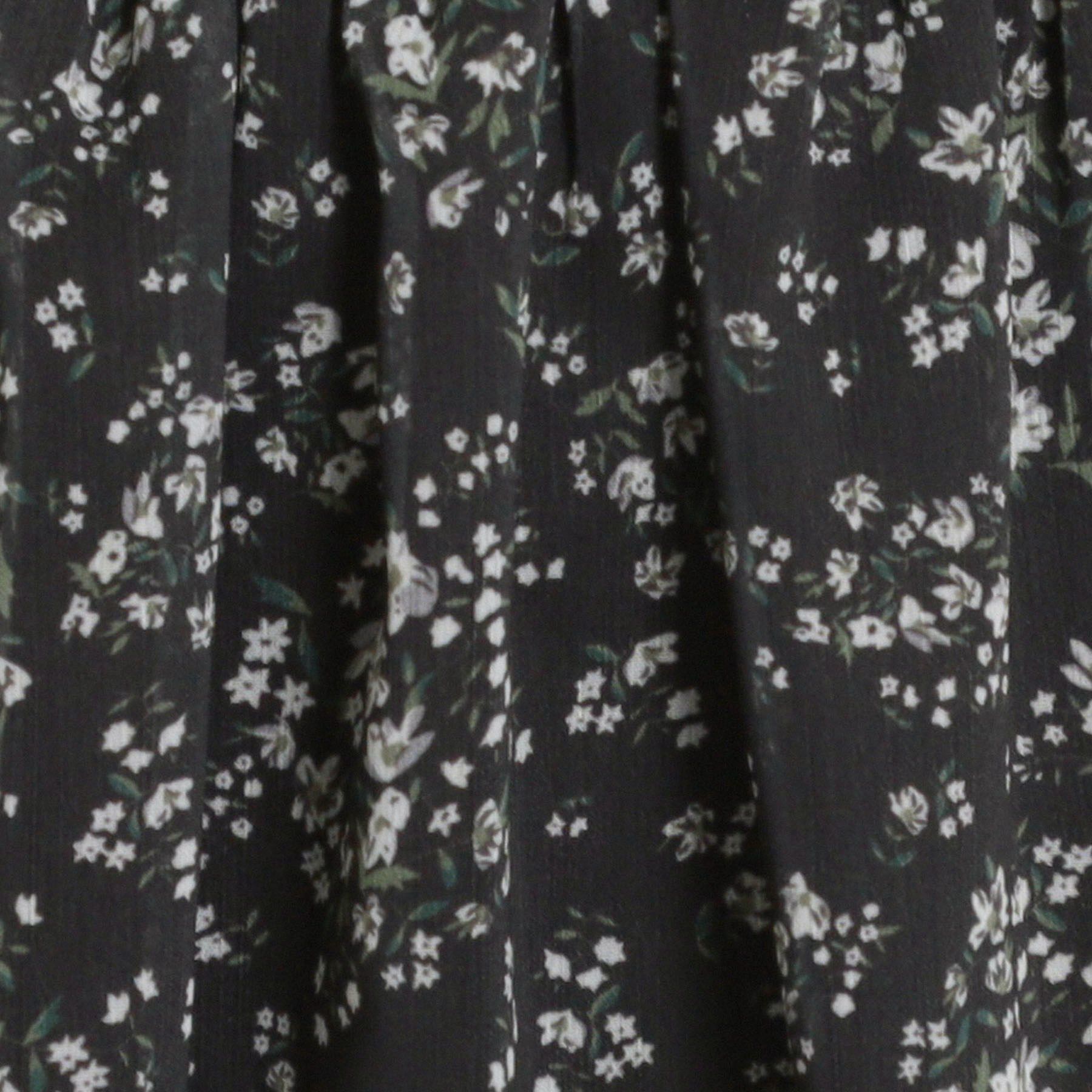 Couture broach「【洗える・着映え】楊柳小花シャーリングワンピース」|ワンピース|