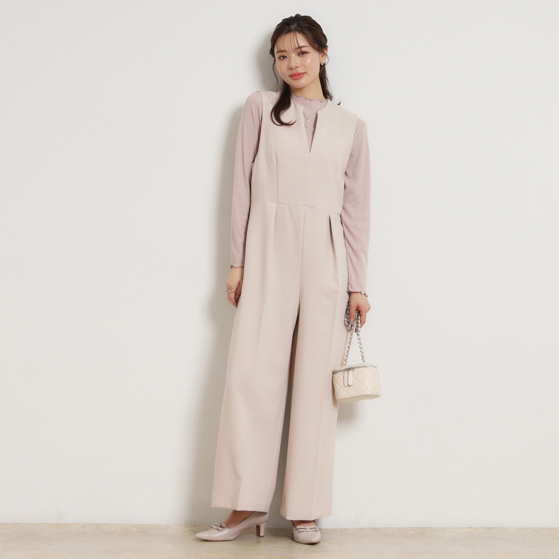 Couture broach「TRダブルクロスオールインワン」|オールインワン|