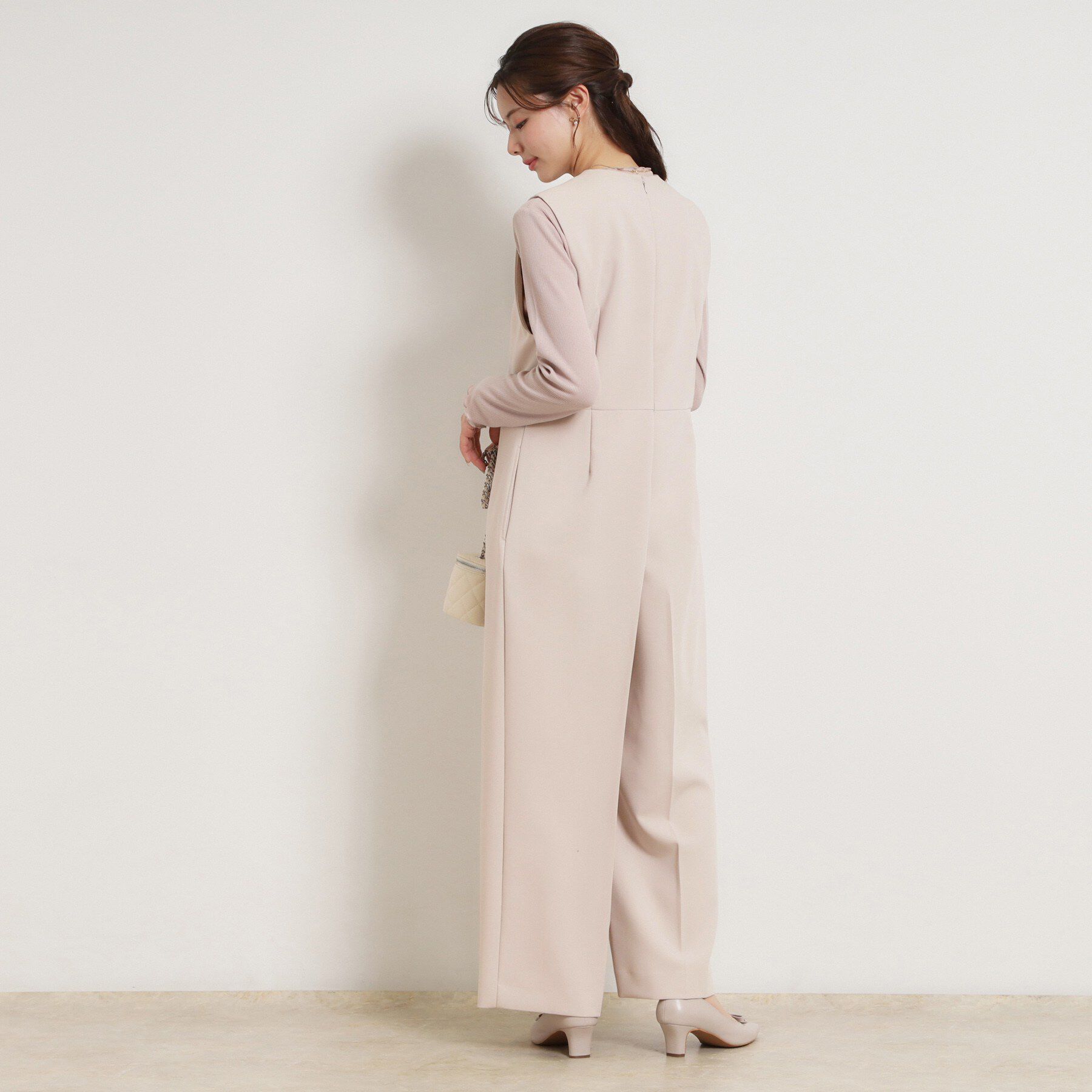 Couture broach「TRダブルクロスオールインワン」|オールインワン|