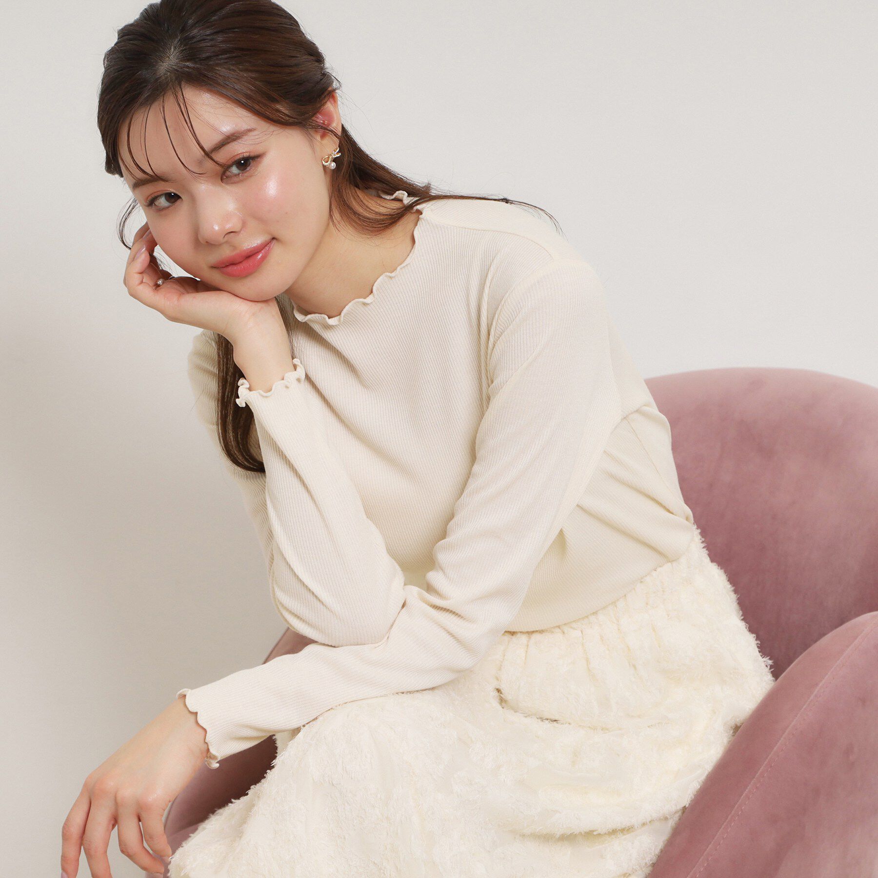 Couture broach「【プチプラ】シアーテレコインナー」|Tシャツ・カットソー|