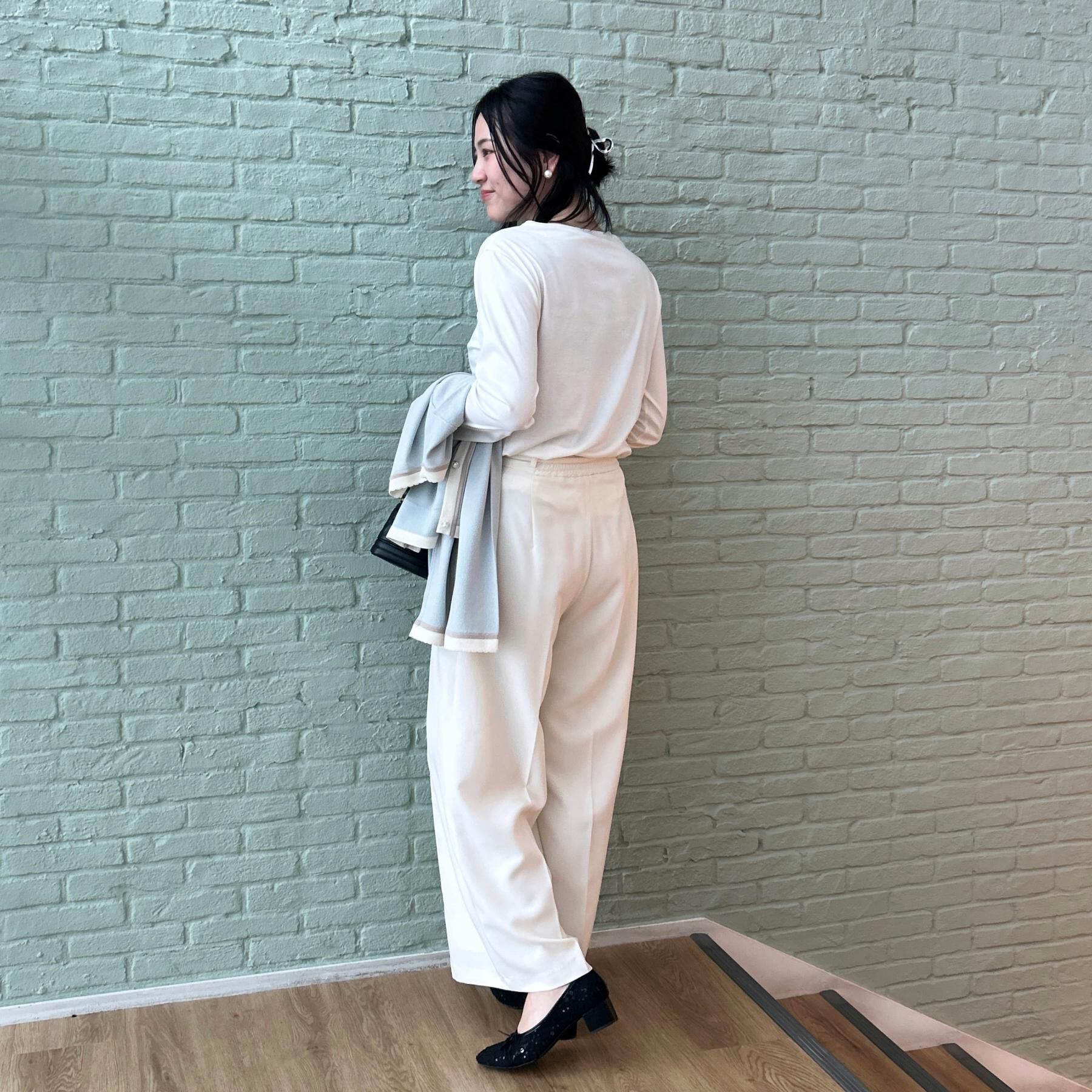 Couture broach「【綿100％・洗える】パリジェンヌ プリントTシャツ」|Tシャツ・カットソー|