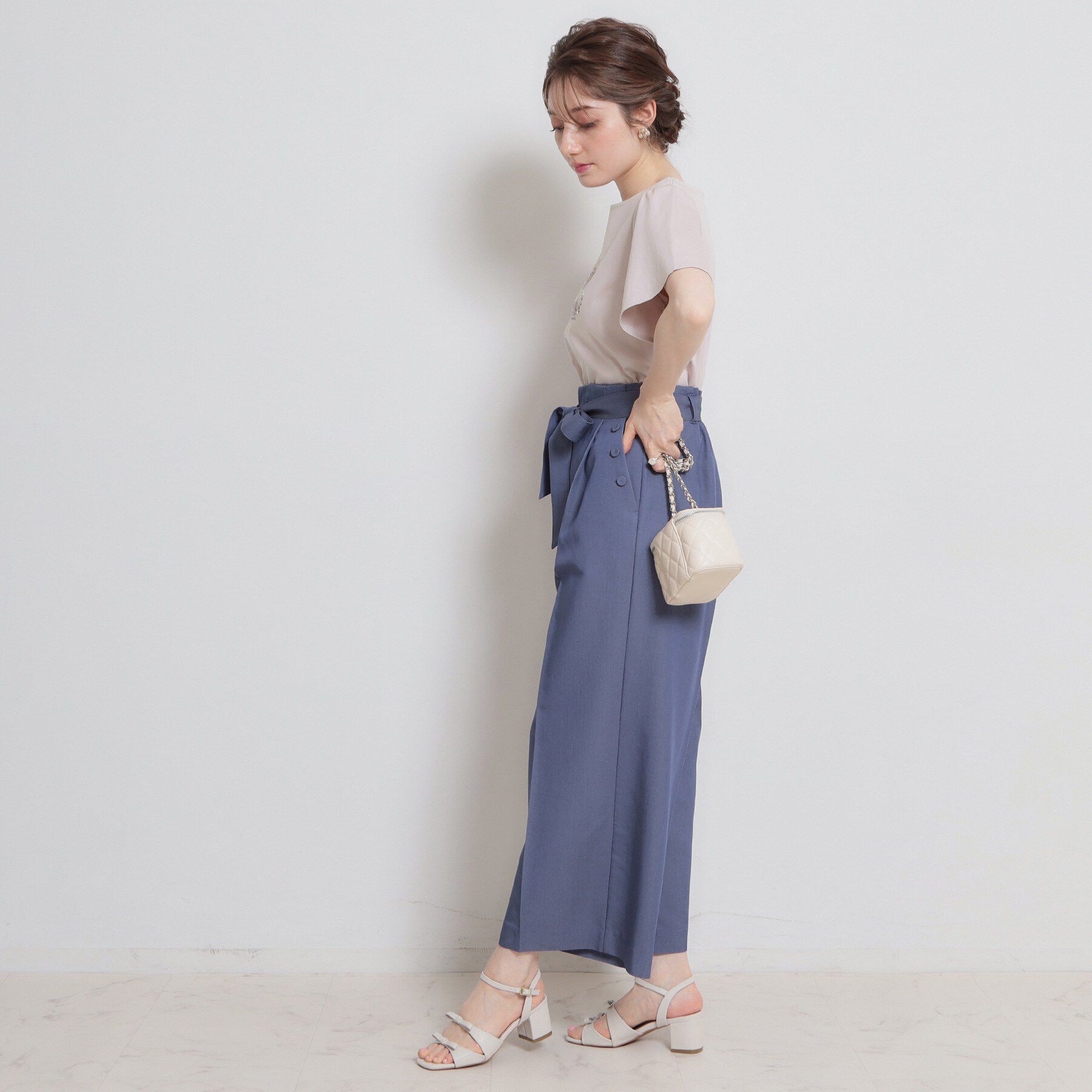 Couture broach「【接触冷感・UVカット】パフュームプリントTシャツ」|Tシャツ・カットソー|