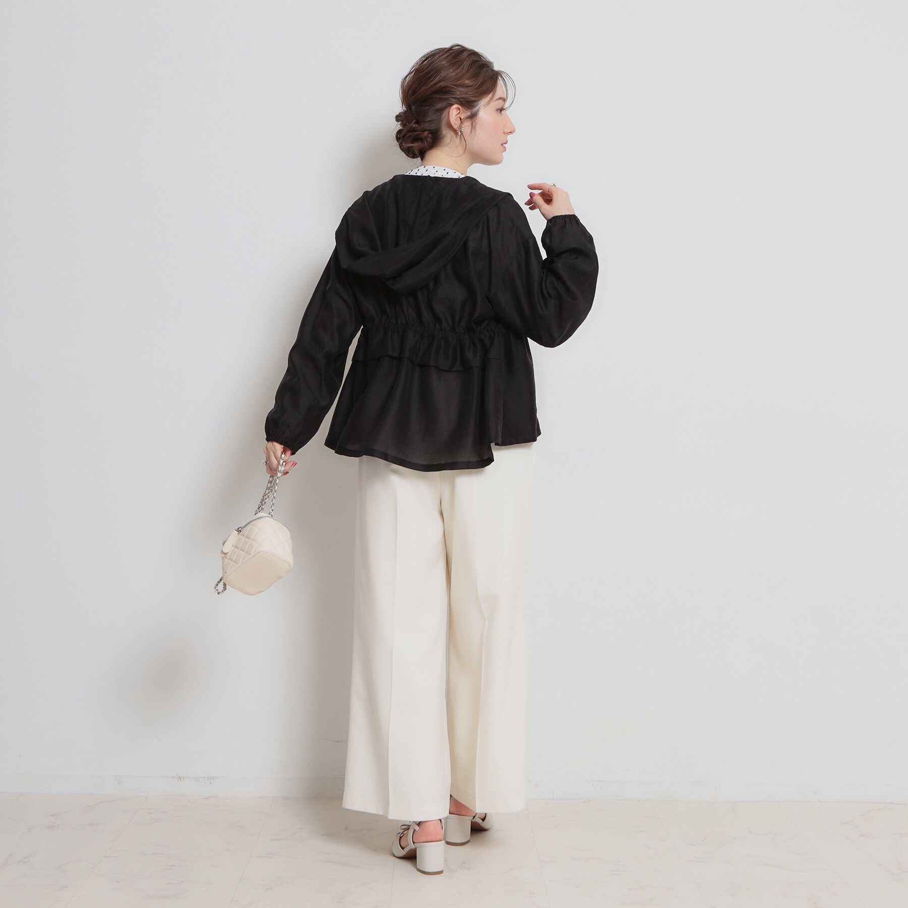 Couture broach「【洗える】愛されシアーマンパ」|ブルゾン・スタジャン|