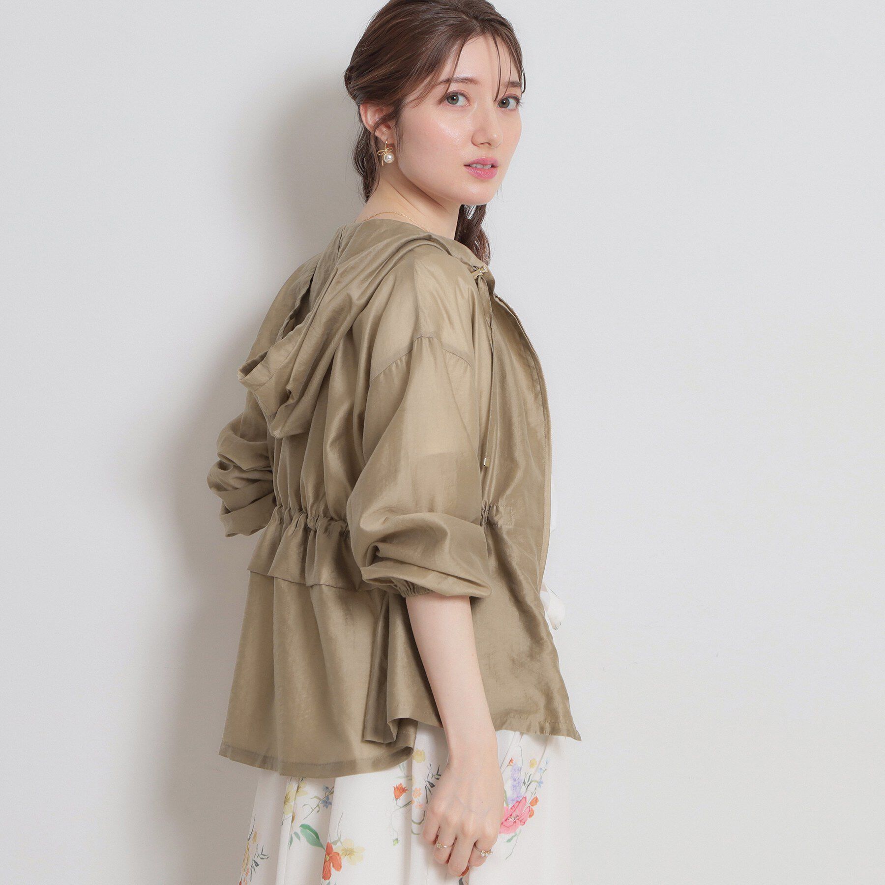 Couture broach「【洗える】愛されシアーマンパ」|ブルゾン・スタジャン|