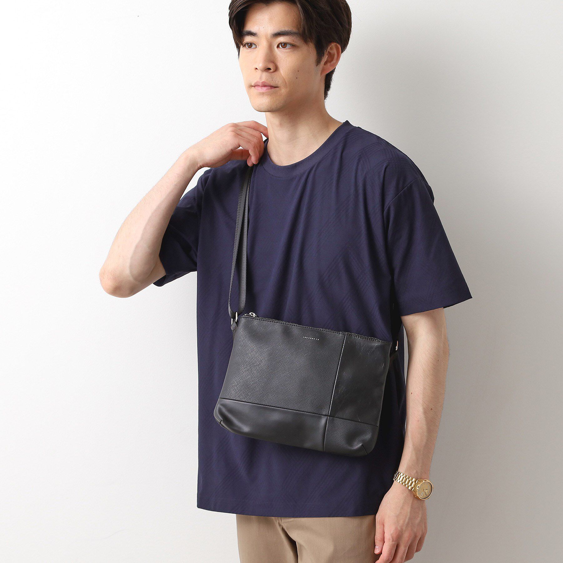 THE SHOP TK「サフィアーノミニサコッシュ」|ショルダー・メッセンジャー|