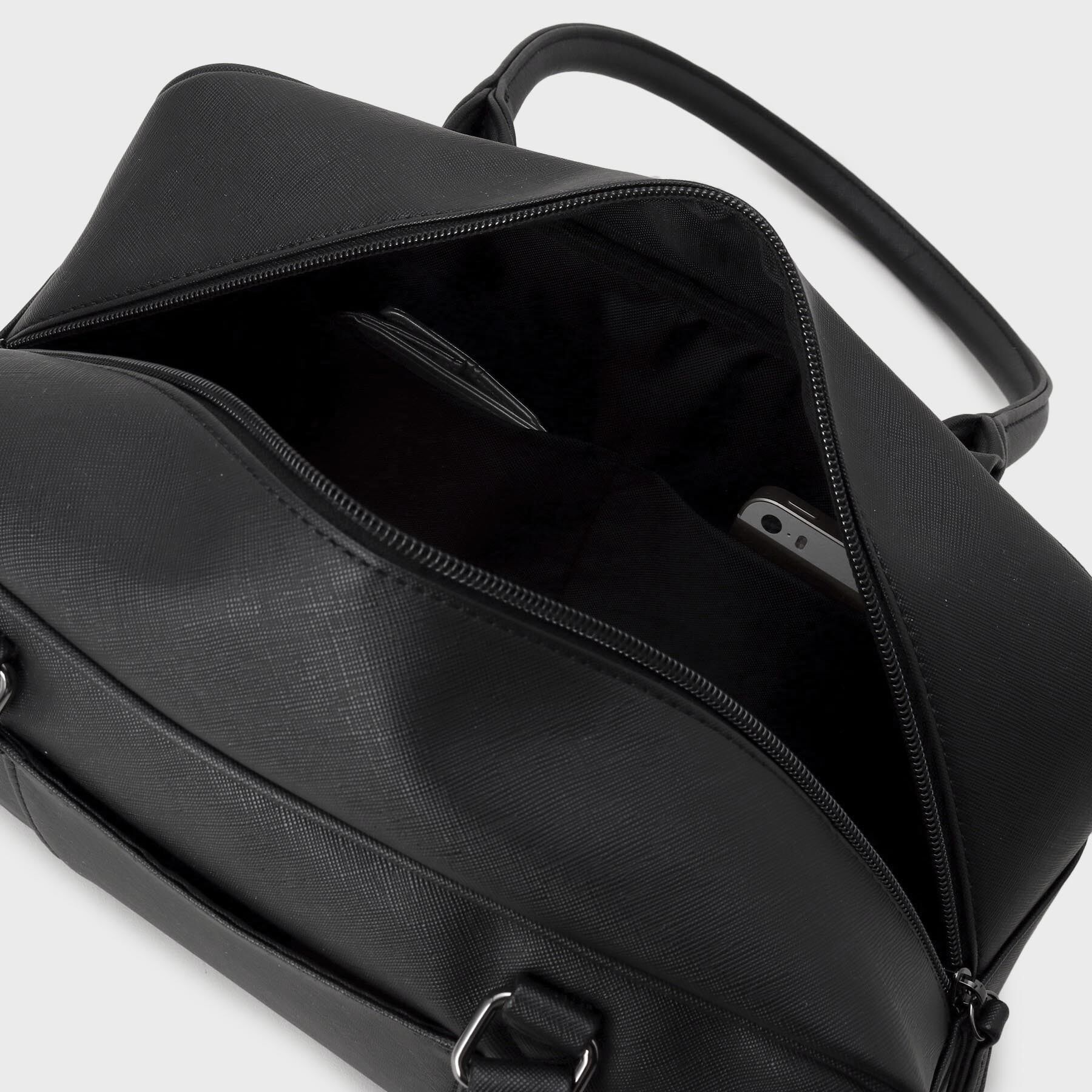 THE SHOP TK「ダブルフラップミニボストン ユニセックス／シーズンレス」|ボストンバッグ|