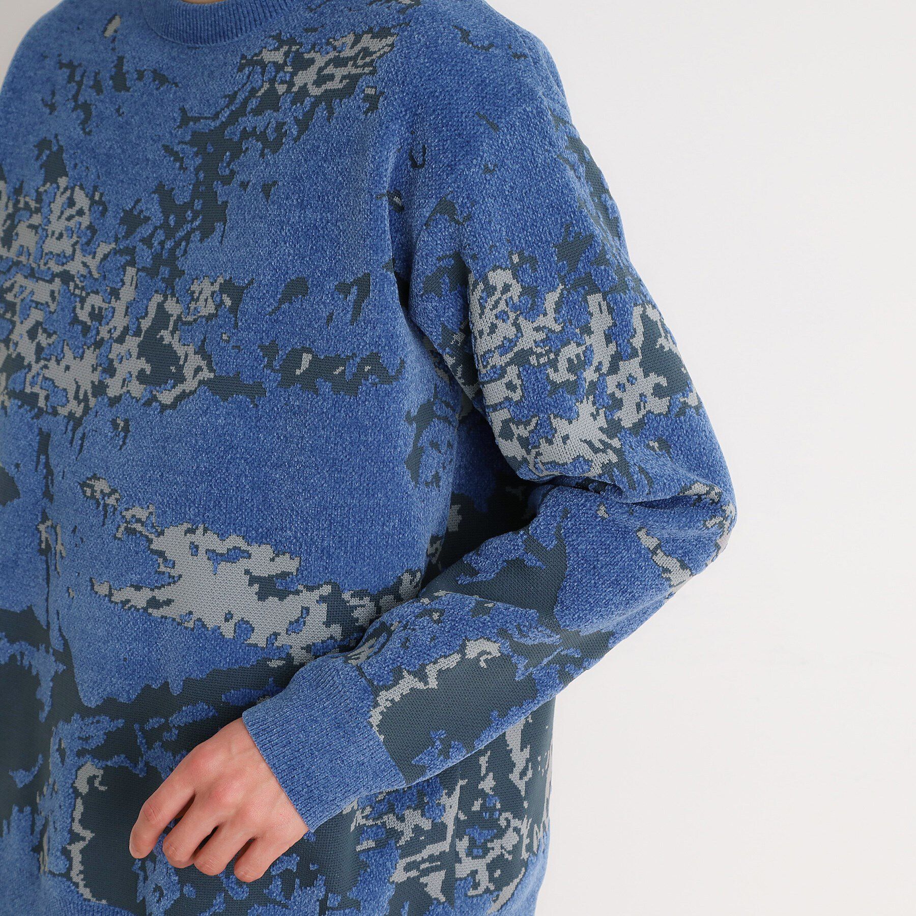 THE SHOP TK「モールジャカードプルオーバー」|ニット・セーター|