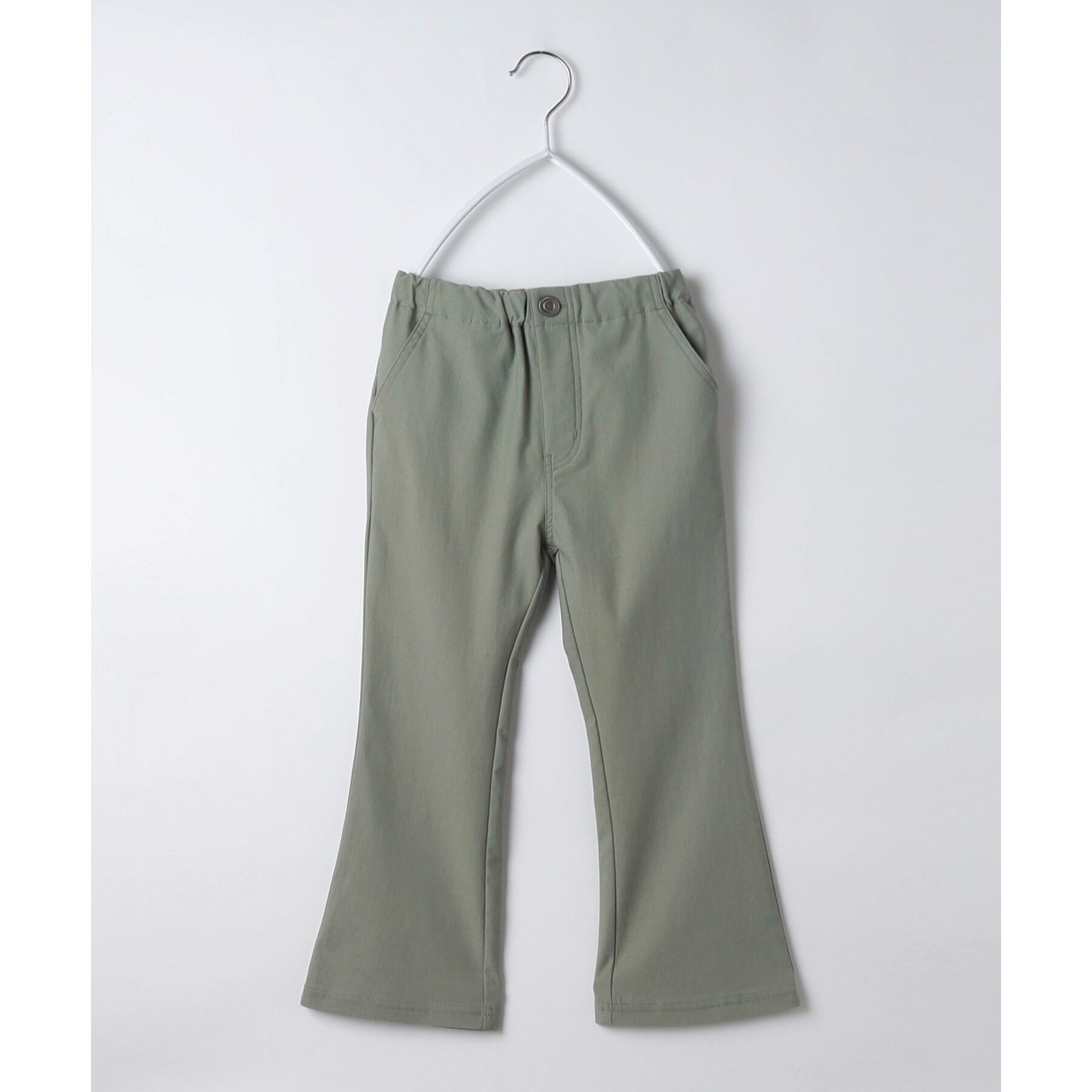 THE SHOP TK「【110-150】のびーるフレアパンツ/洗濯機OK」|その他|