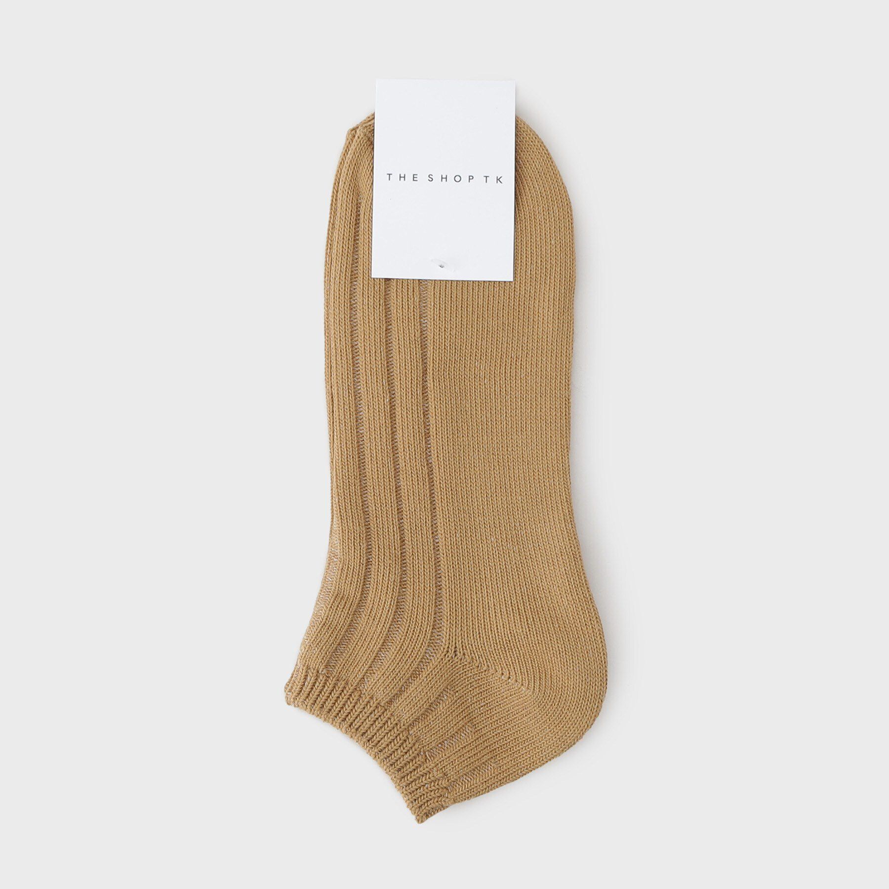 THE SHOP TK「リブショートSOX」|ソックス|イエロー(032)