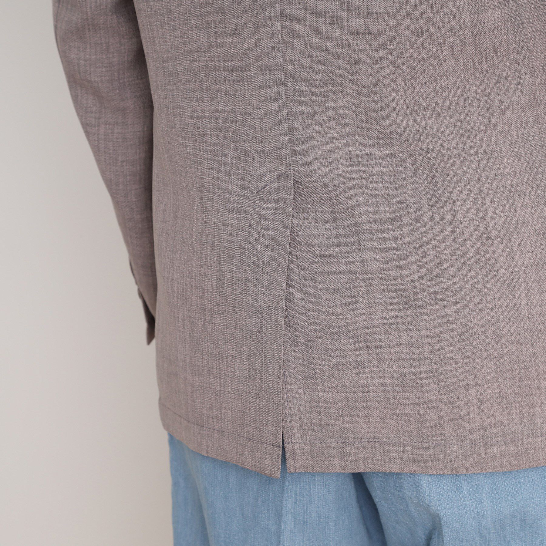 THE SHOP TK「リネンライクシングルジャケット セットアップ可」|テーラードジャケット|