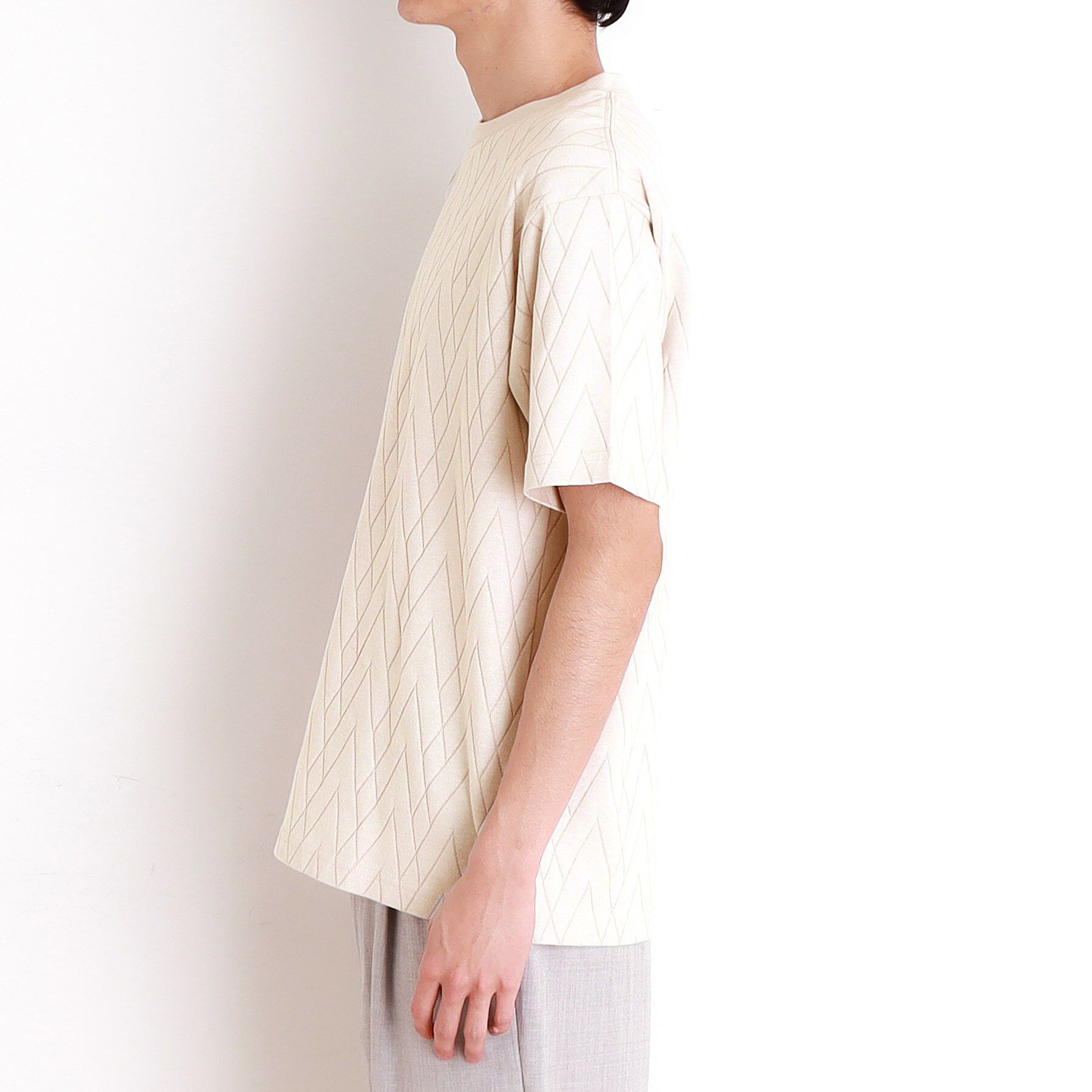 THE SHOP TK「ジオメトリックリンクス半袖Ｔシャツ」|Tシャツ・カットソー|