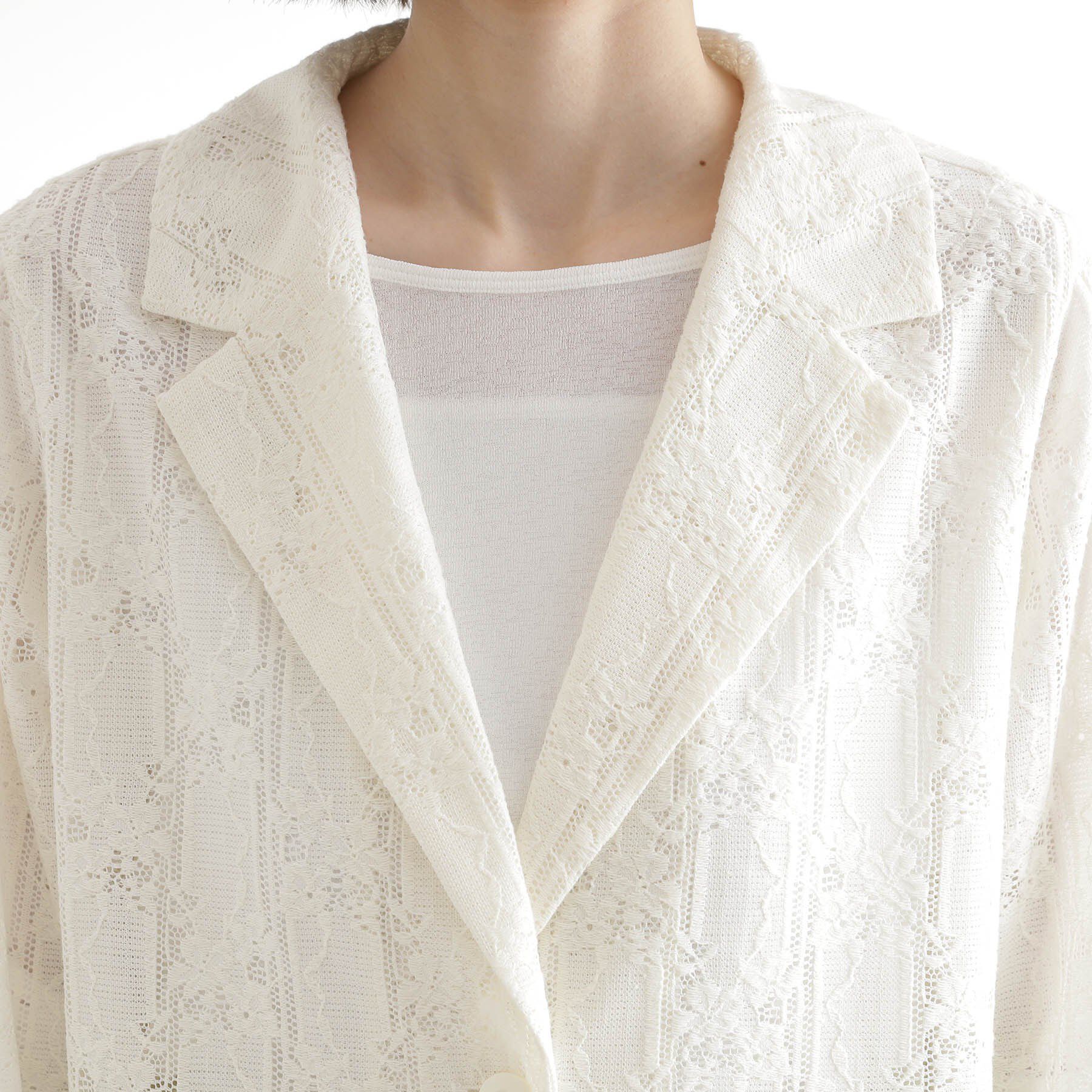 THE SHOP TK「レーステーラードジャケット」|テーラードジャケット|