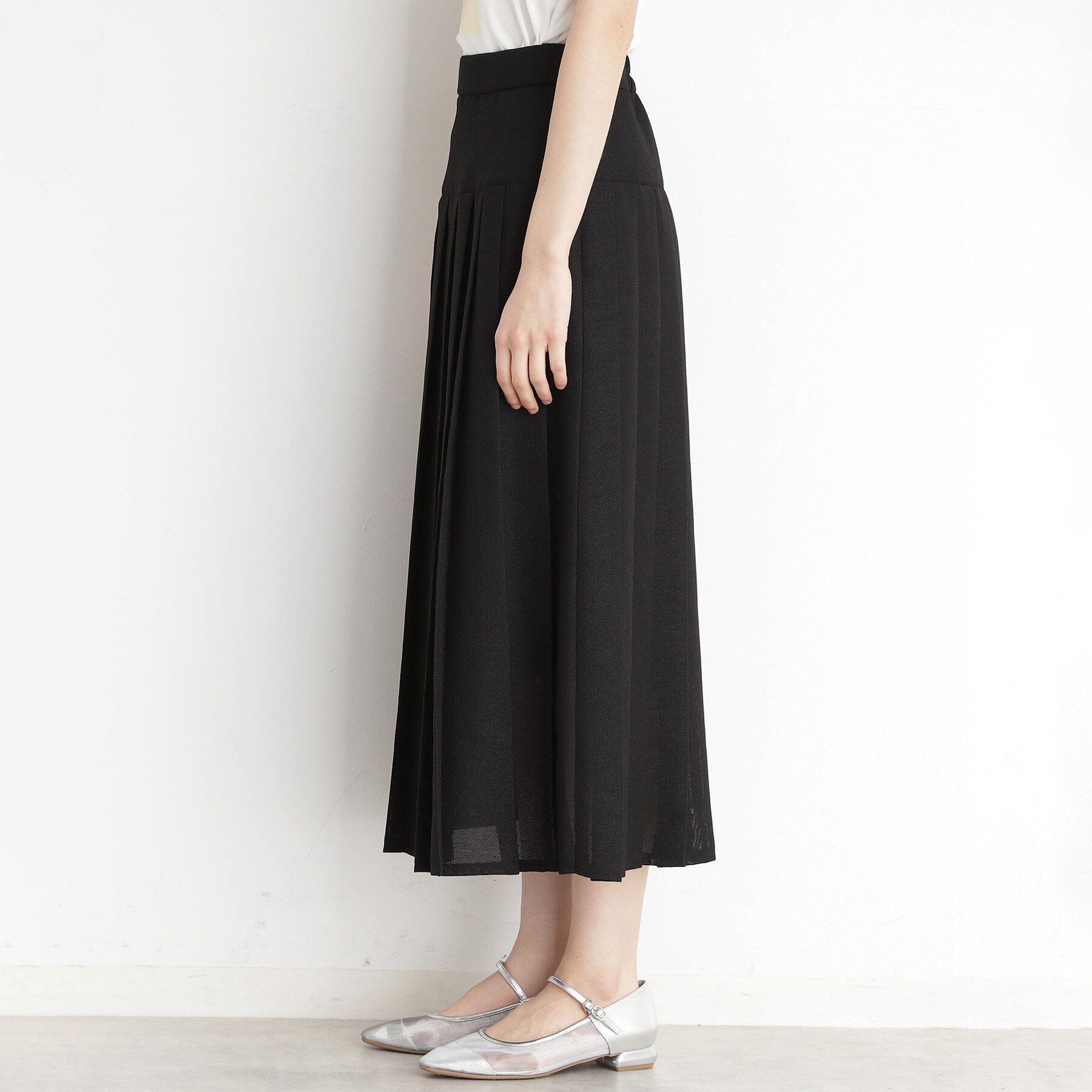 THE SHOP TK「パナマメッシュスカート」|スカート|