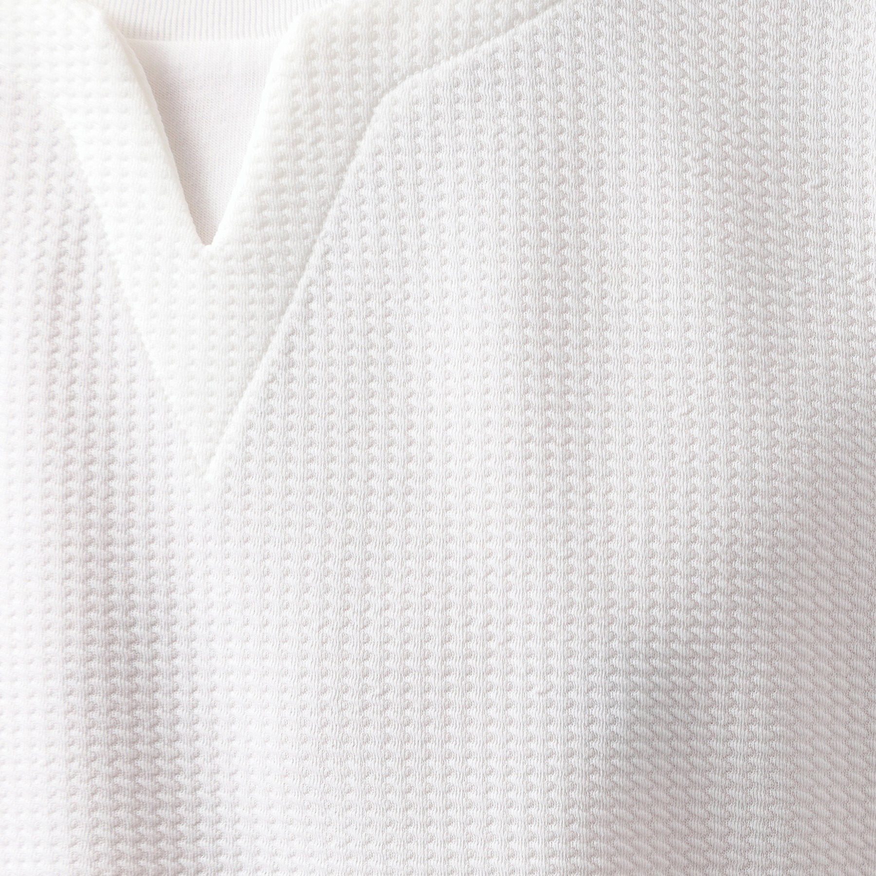 THE SHOP TK「ミニフクレキーネック半袖Tシャツ」|Tシャツ・カットソー|