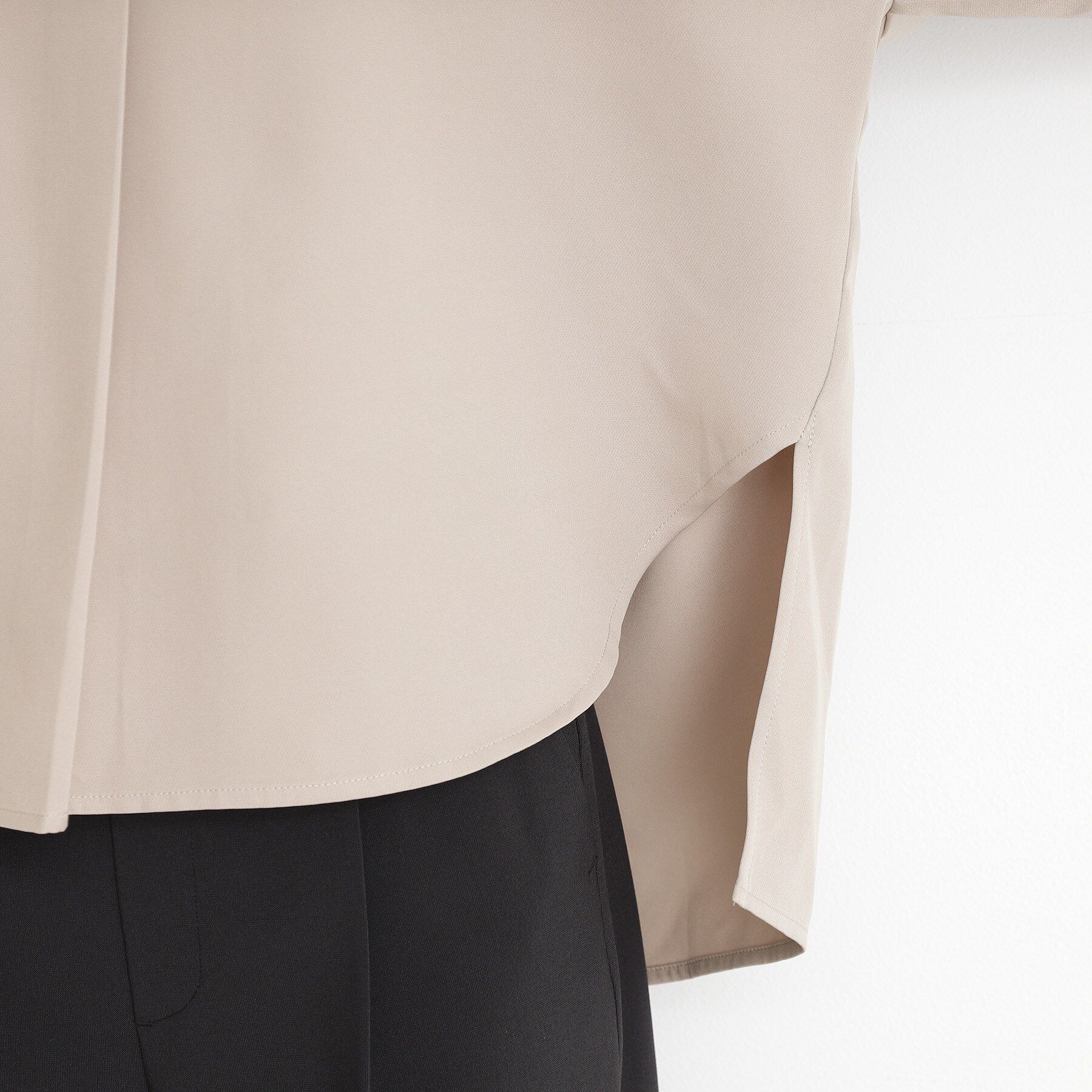 THE SHOP TK「ブラウス見えカットソー【洗える】」|シャツ・ブラウス|