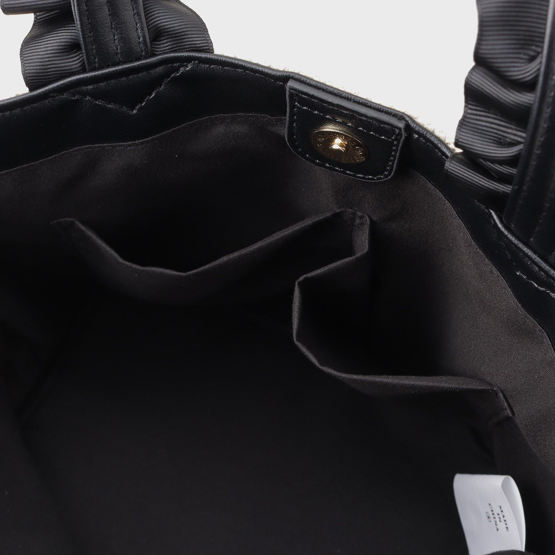 THE SHOP TK「雑材フリルハンドバッグ」|トートバッグ|