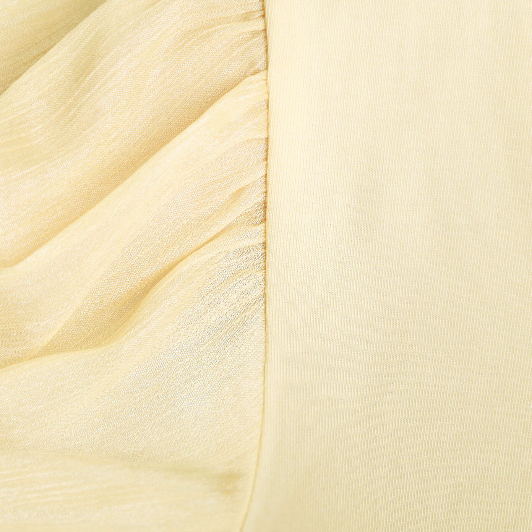 THE SHOP TK「袖シャーリングシアープルオーバー【洗濯機OK】」|Tシャツ・カットソー|