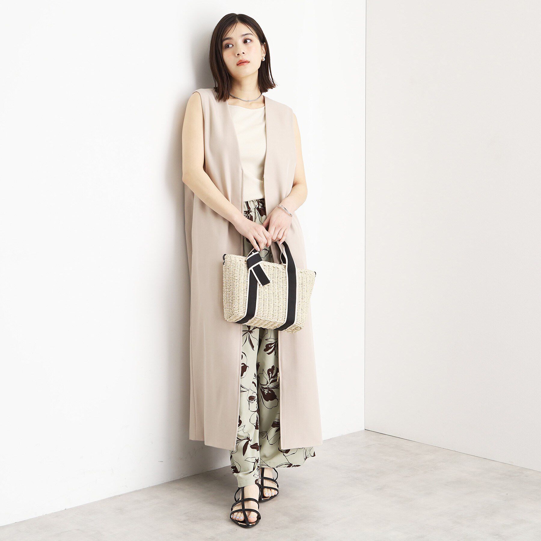 THE SHOP TK「2WAYジップジャンスカ【洗える】」|ワンピース|