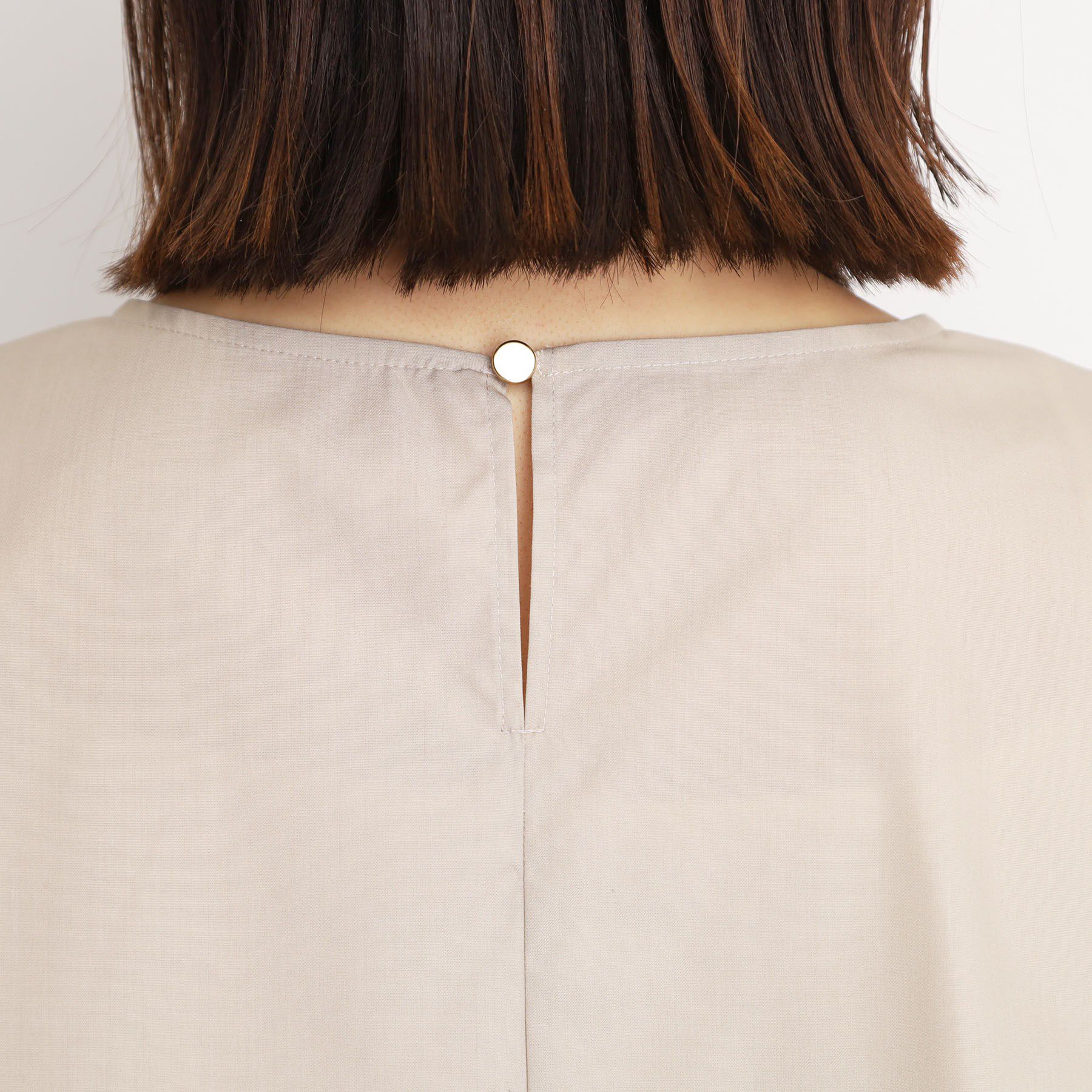 THE SHOP TK「袖シャーリングブラウス【洗濯機OK】」|シャツ・ブラウス|