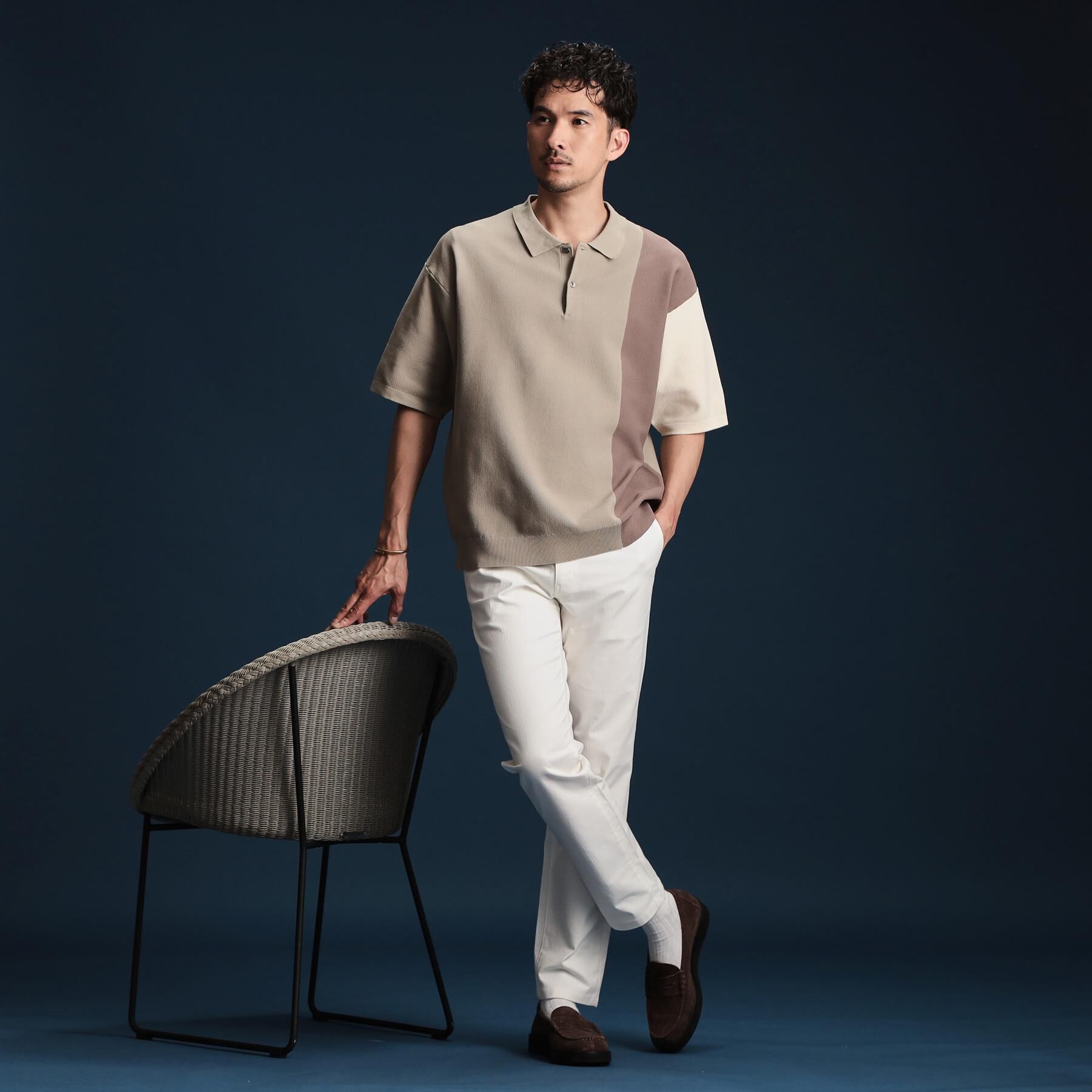 THE SHOP TK「【ひんやり快適ビジネス兼用パンツ】7DAYSパンツ COOL 接触冷感/ストレッチ/ON・OFF兼用」|その他|