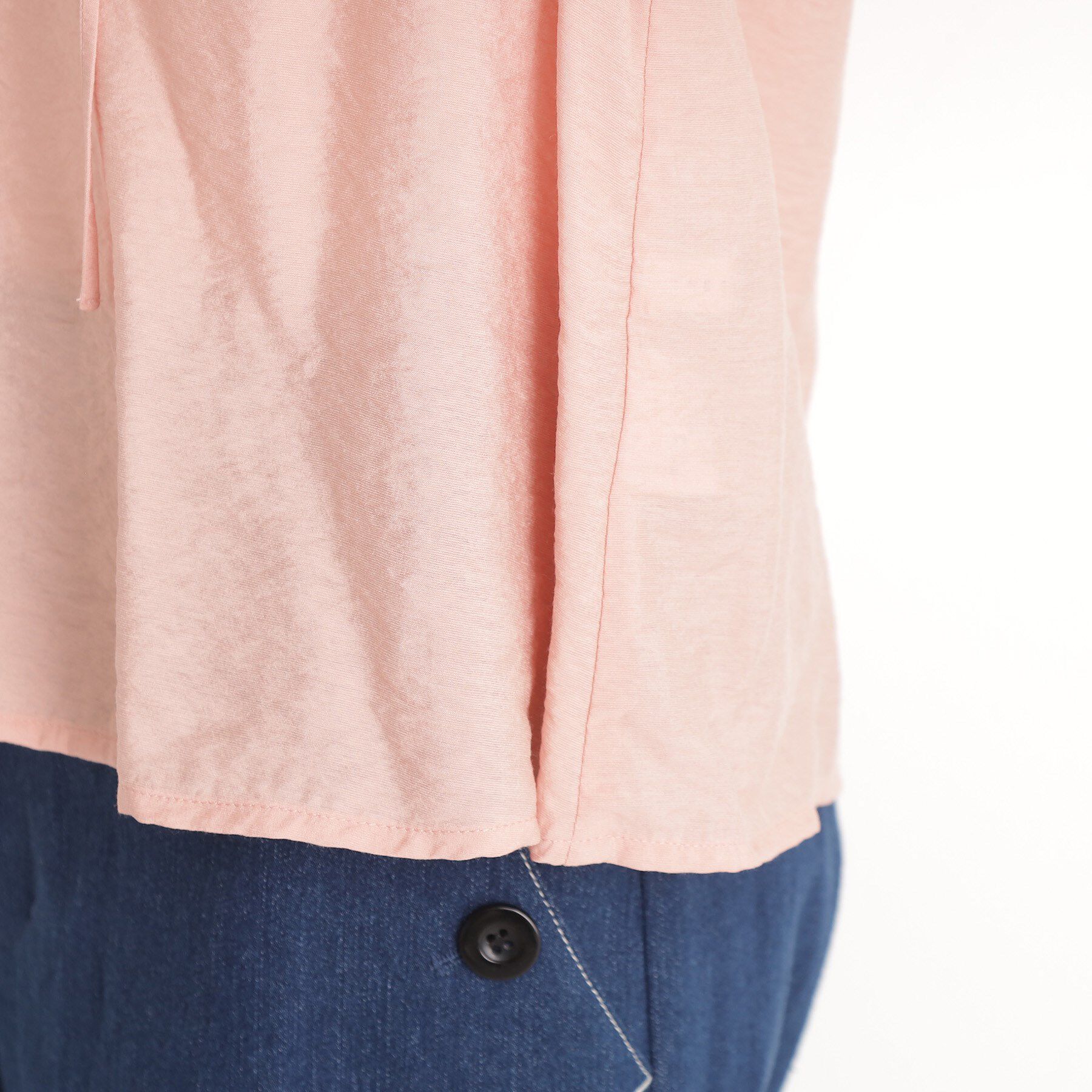 THE SHOP TK「ラッフルカラーブラウス【洗濯機OK】」|シャツ・ブラウス|