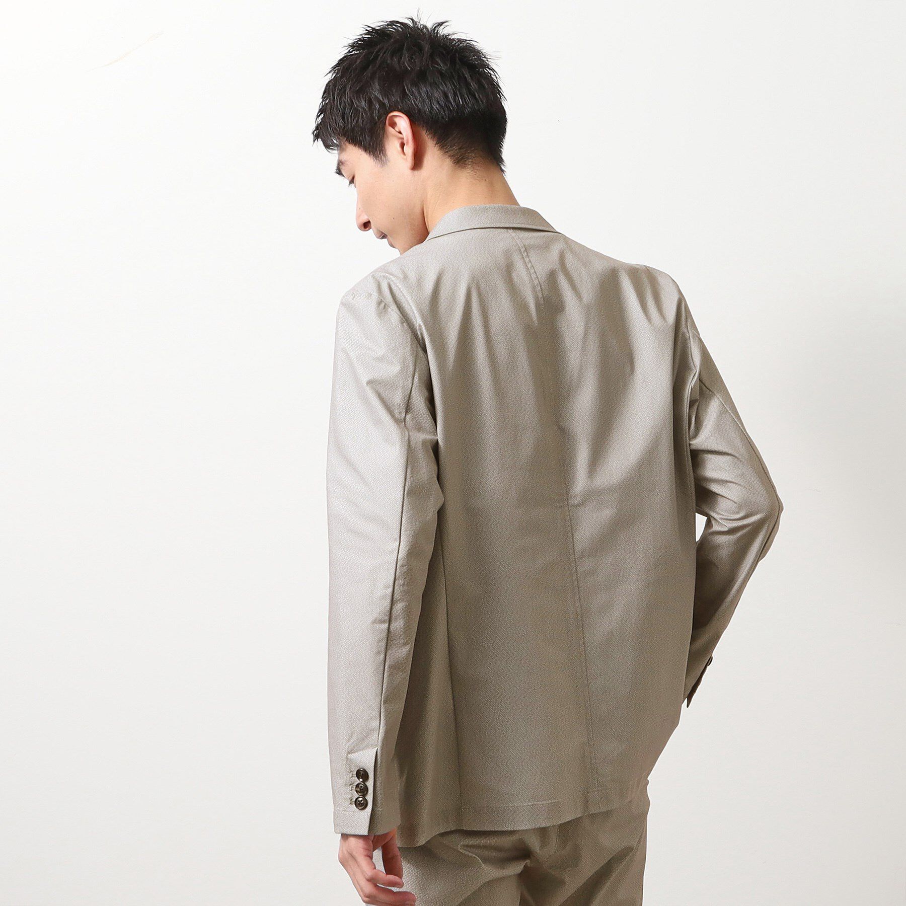 THE SHOP TK「スマートムーブメッシュジャケット【セットアップ可/洗濯機OK】」|テーラードジャケット|