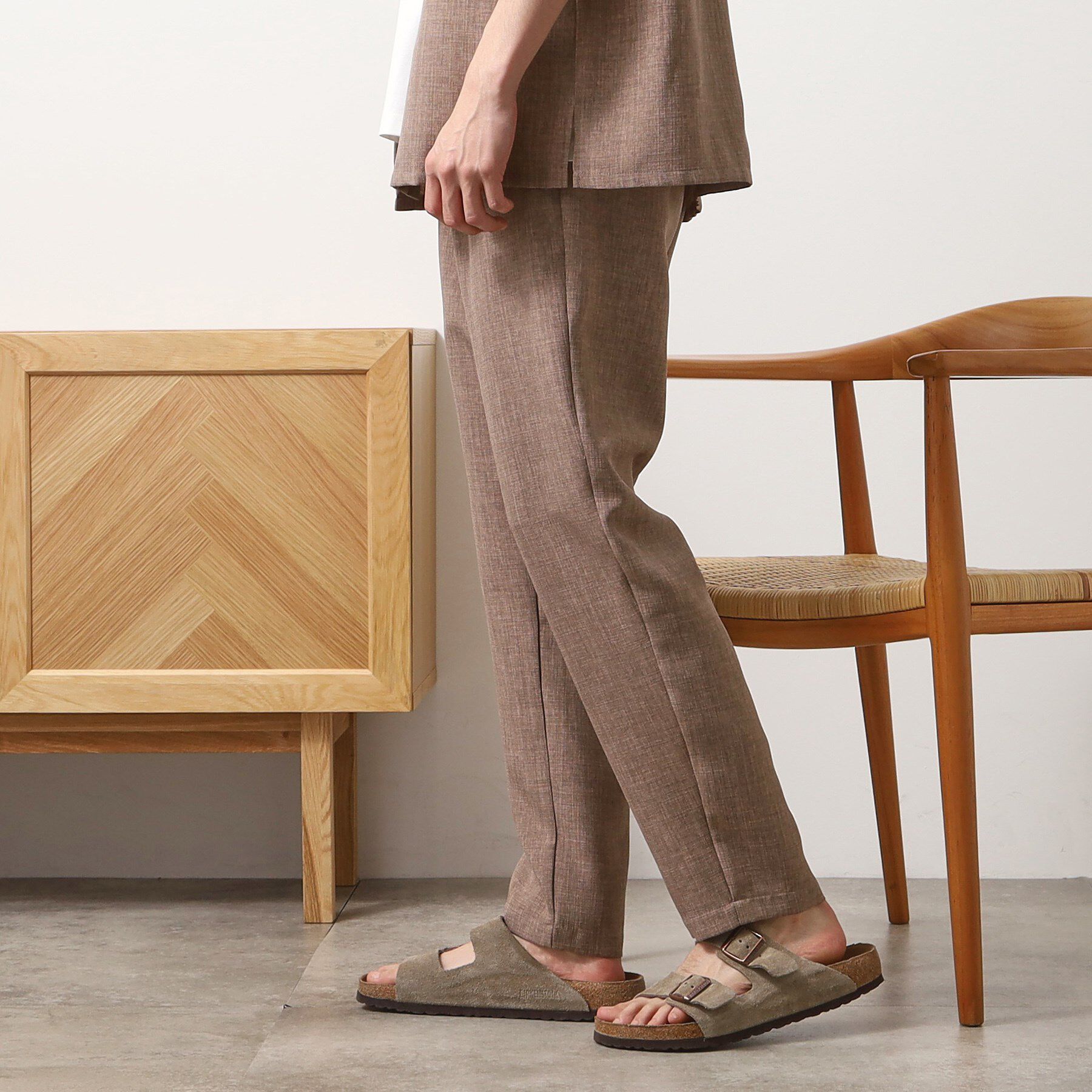 THE SHOP TK「リネンライクイージーパンツ【セットアップ可】」|その他|